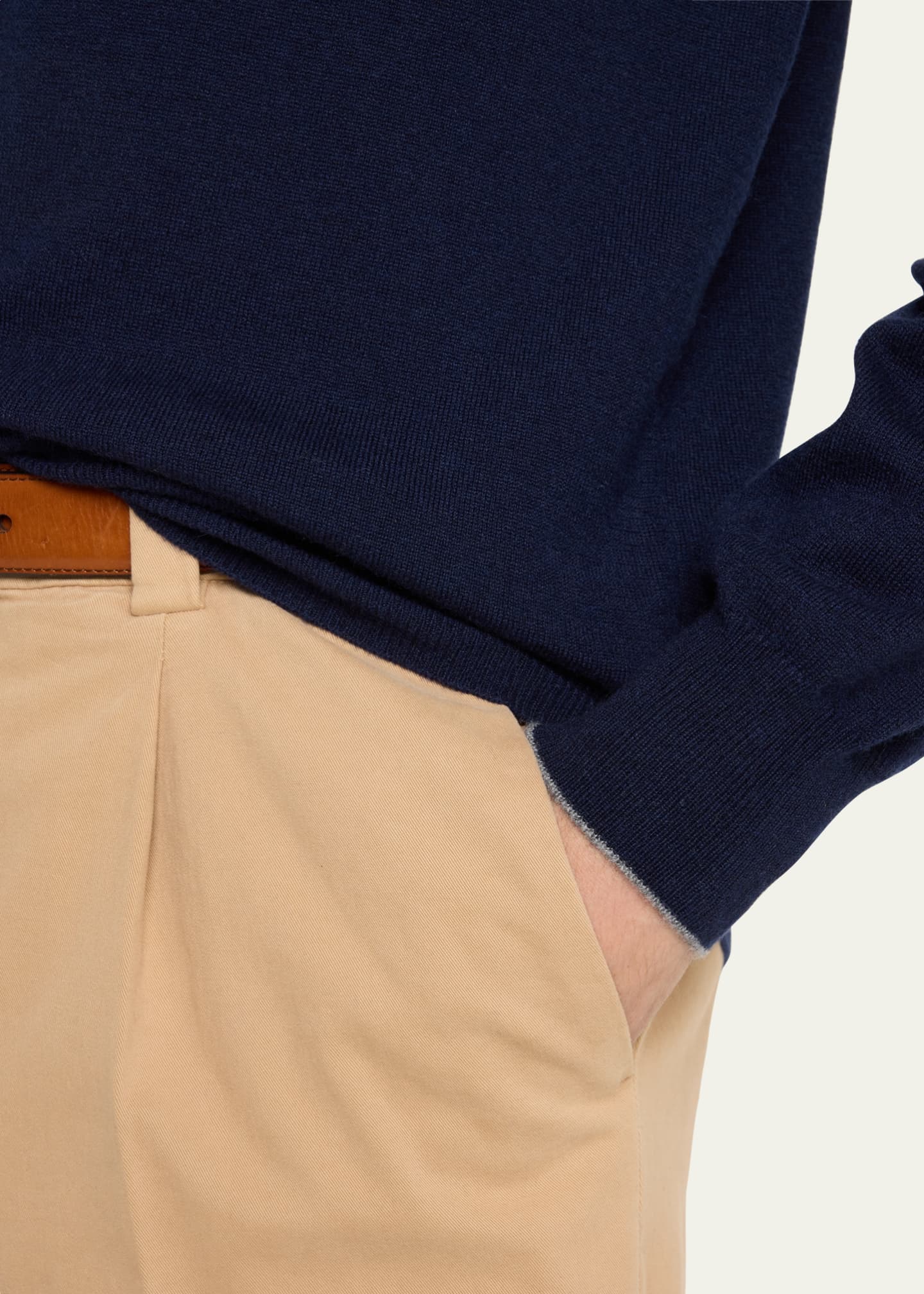 Brunello Cucinelli Men's Cashmere Turtleneck Sweater Image 5 of 5