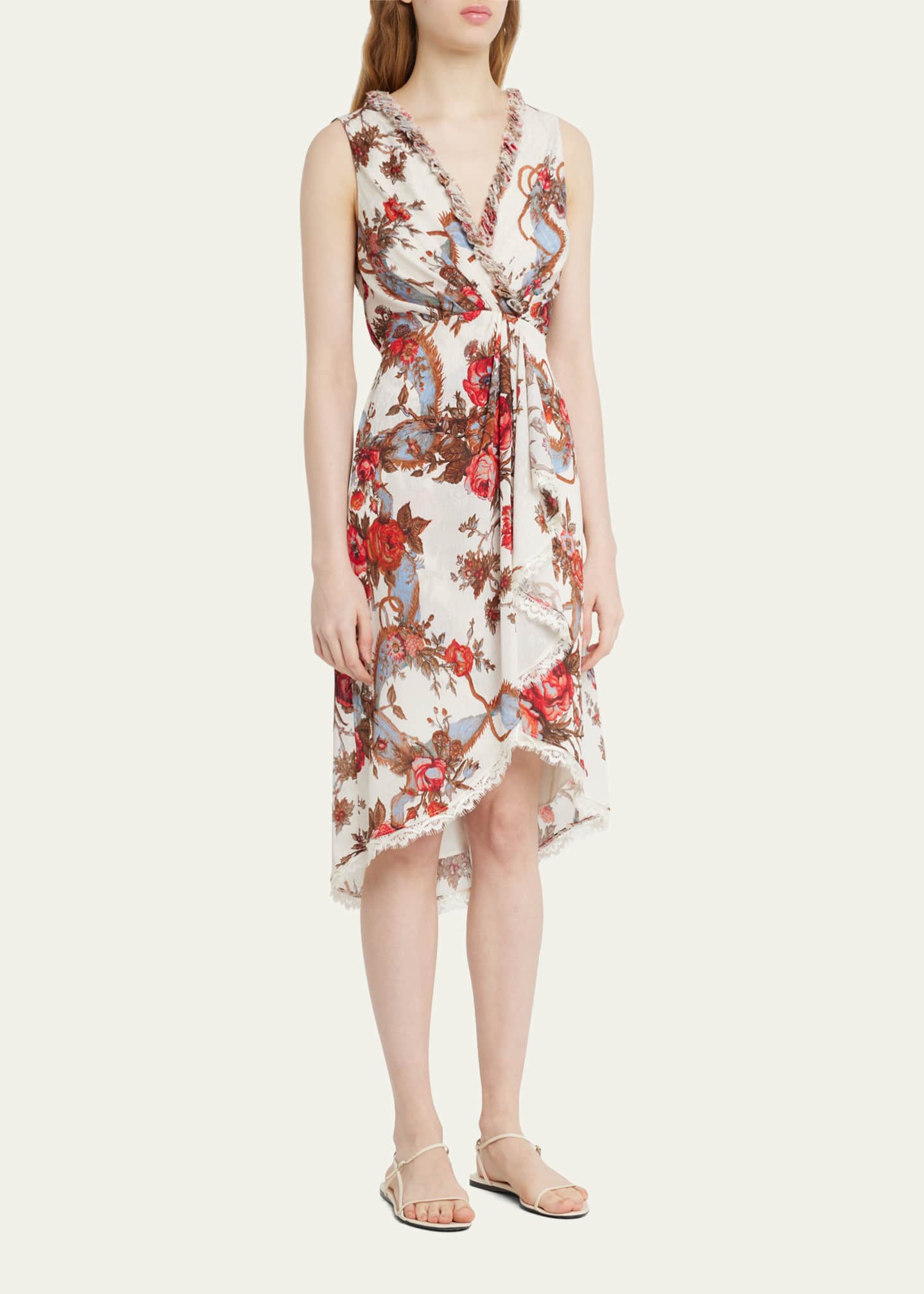 Kobi Halperin Lidia Linen-Blend Dress main image 0