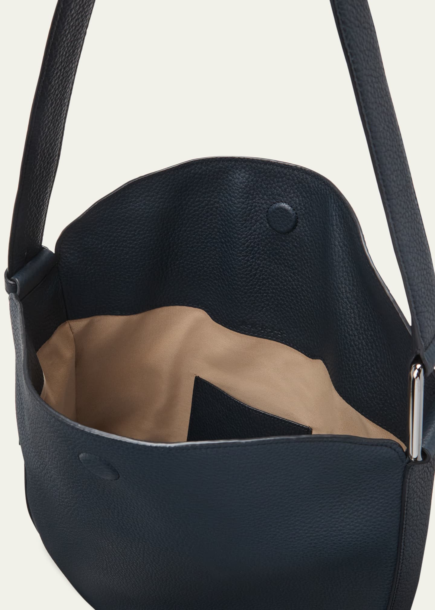 Akris Anna Medium Leather Hobo Bag Image 4 of 5