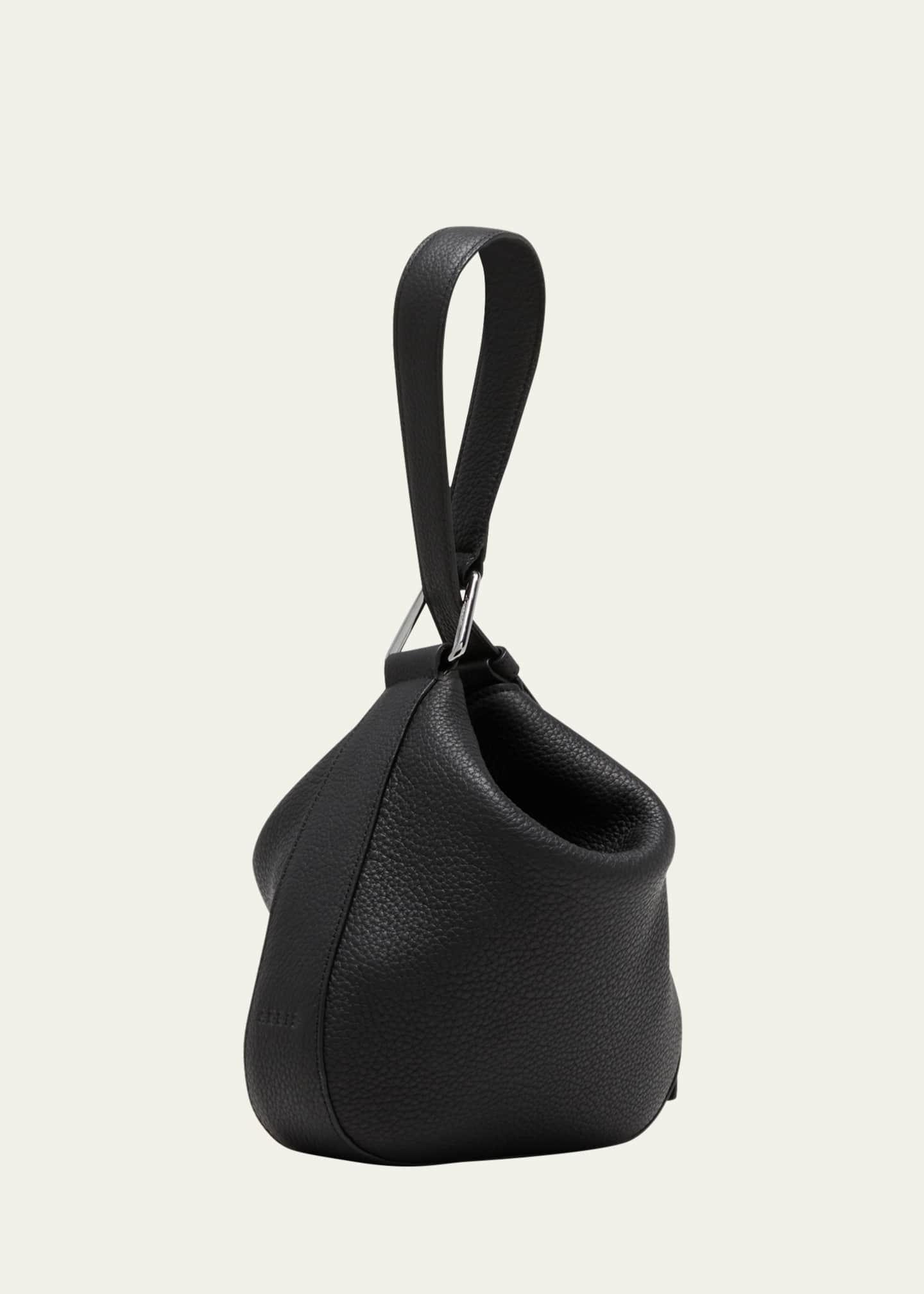 Akris Little Anna Leather Hobo Bag