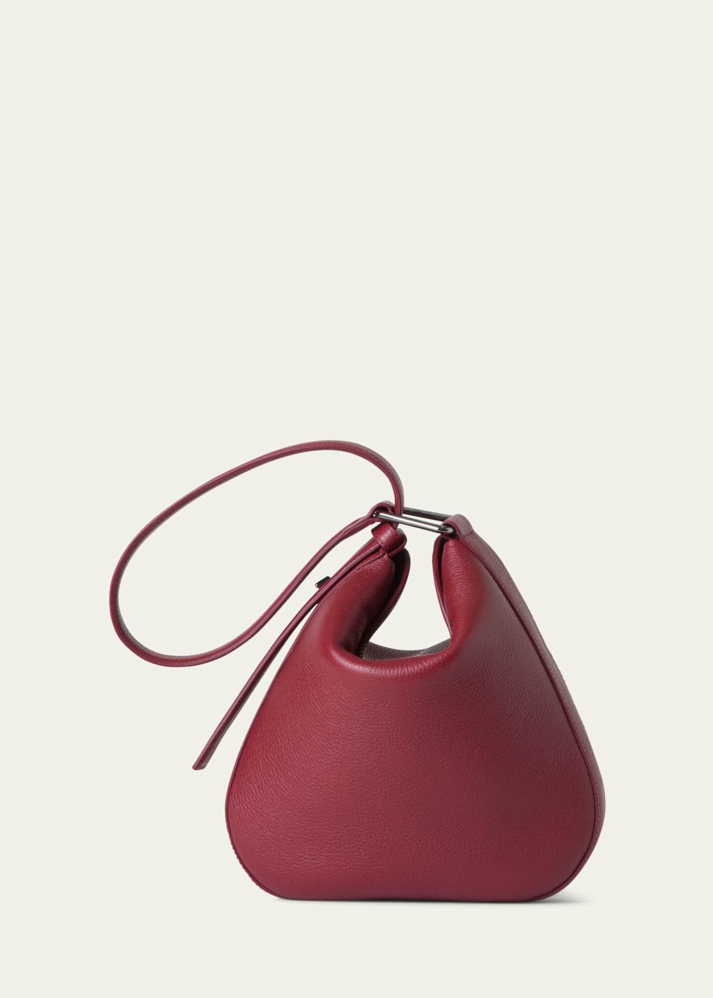 Akris Anna Little Leather Hobo Bag Image 3 of 4