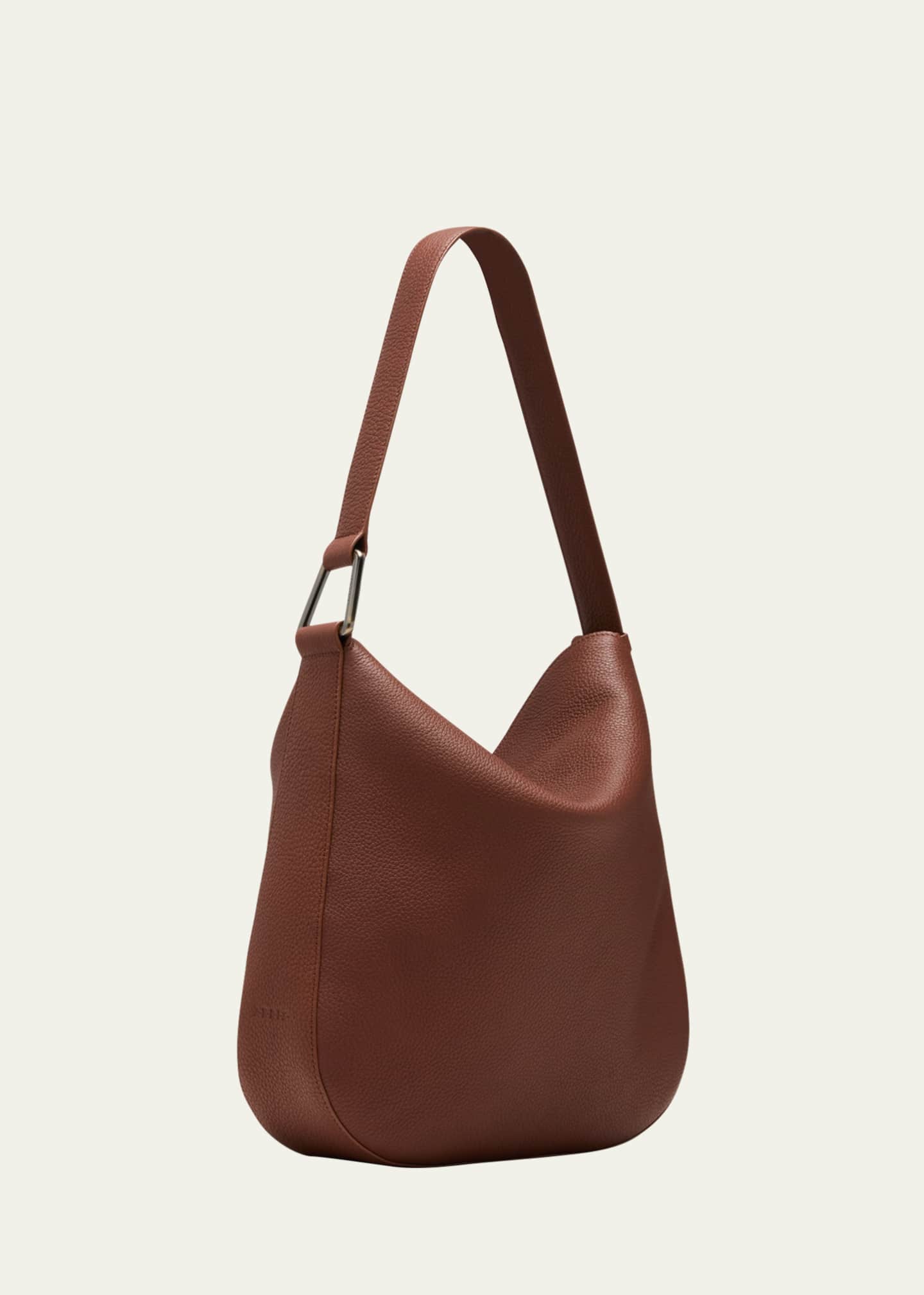 Akris Anna Medium Leather Hobo Bag Image 3 of 5