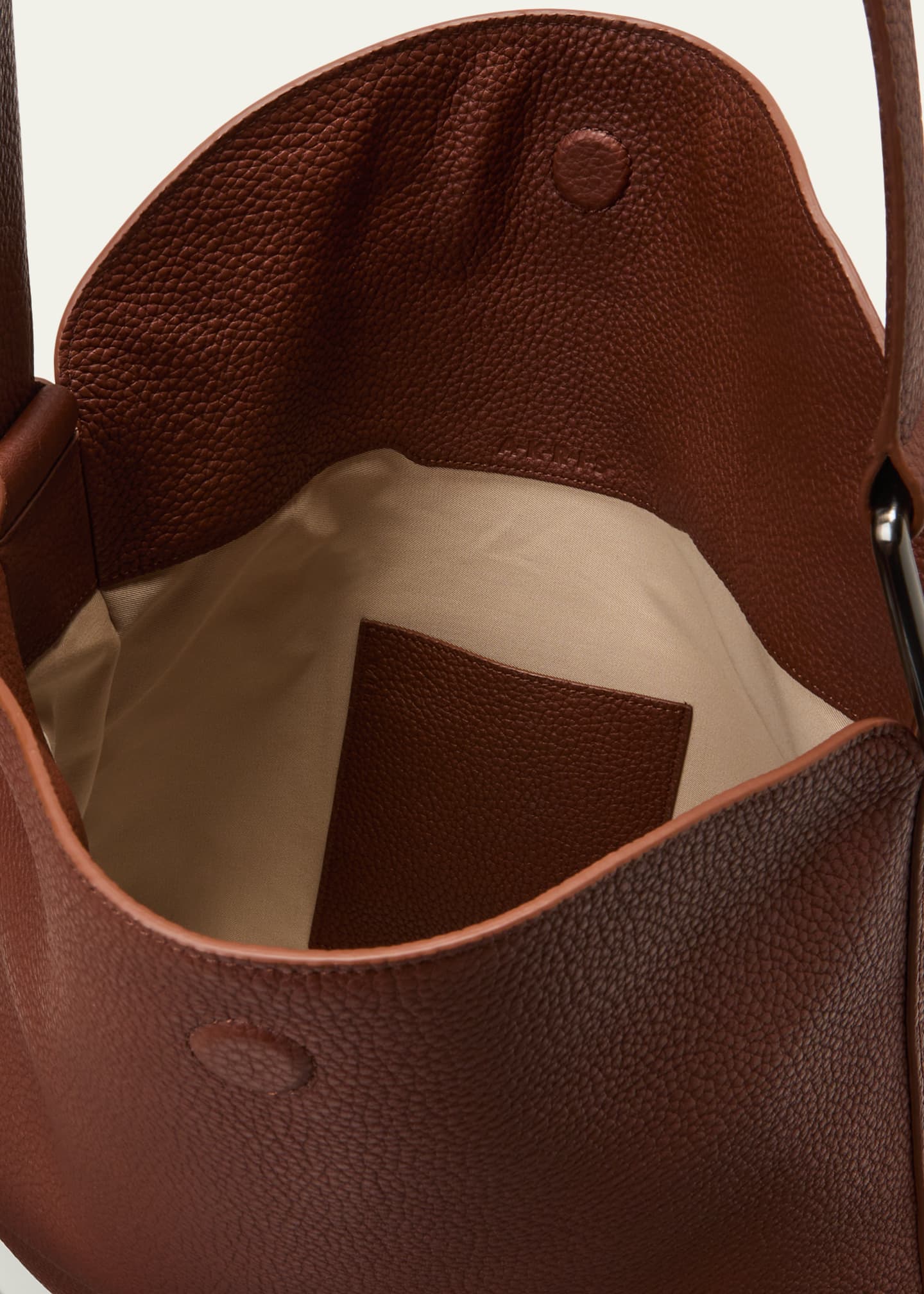 Akris Anna Medium Leather Hobo Bag Image 4 of 5