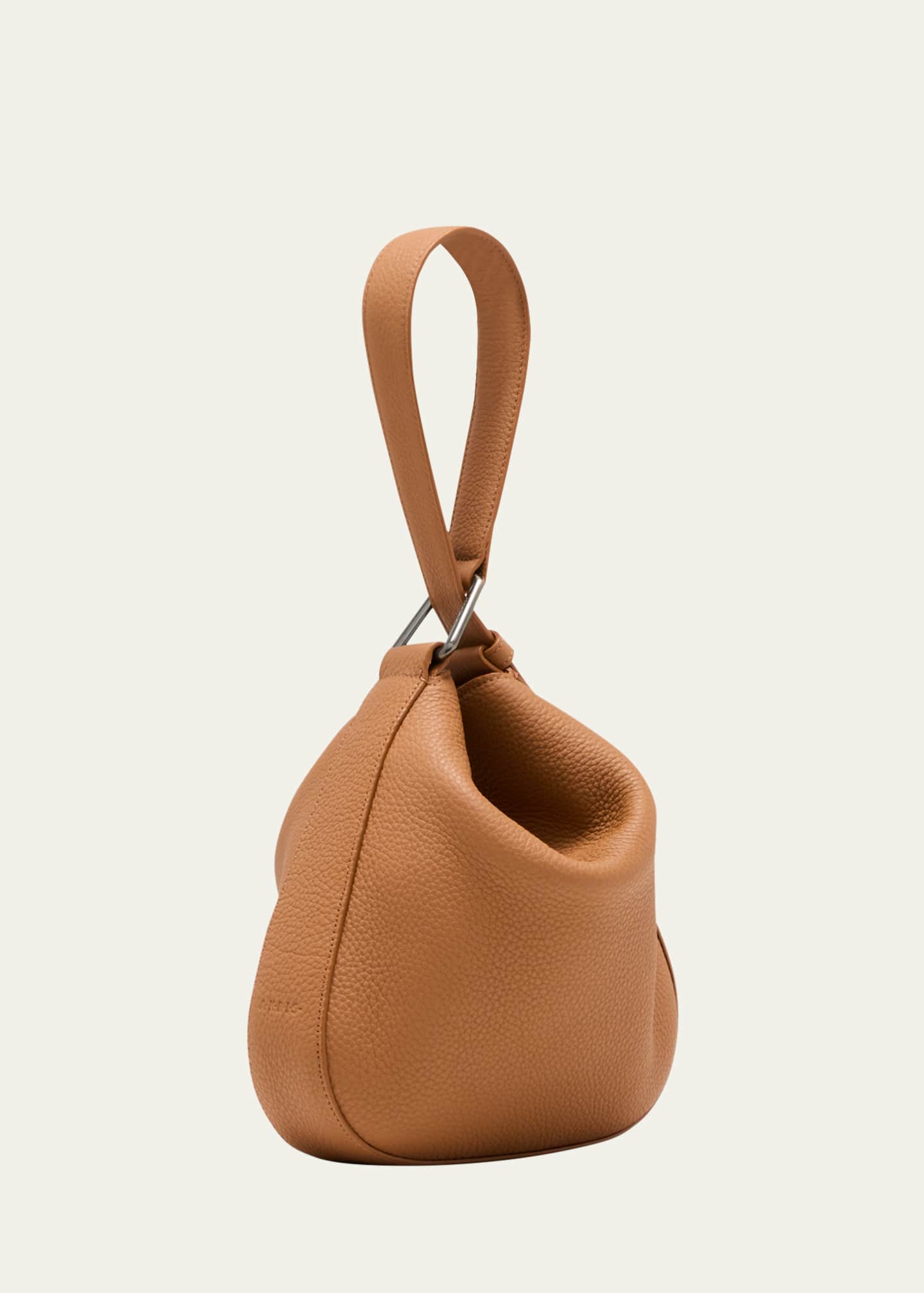 Akris Anna Little Leather Hobo Bag Image 3 of 5