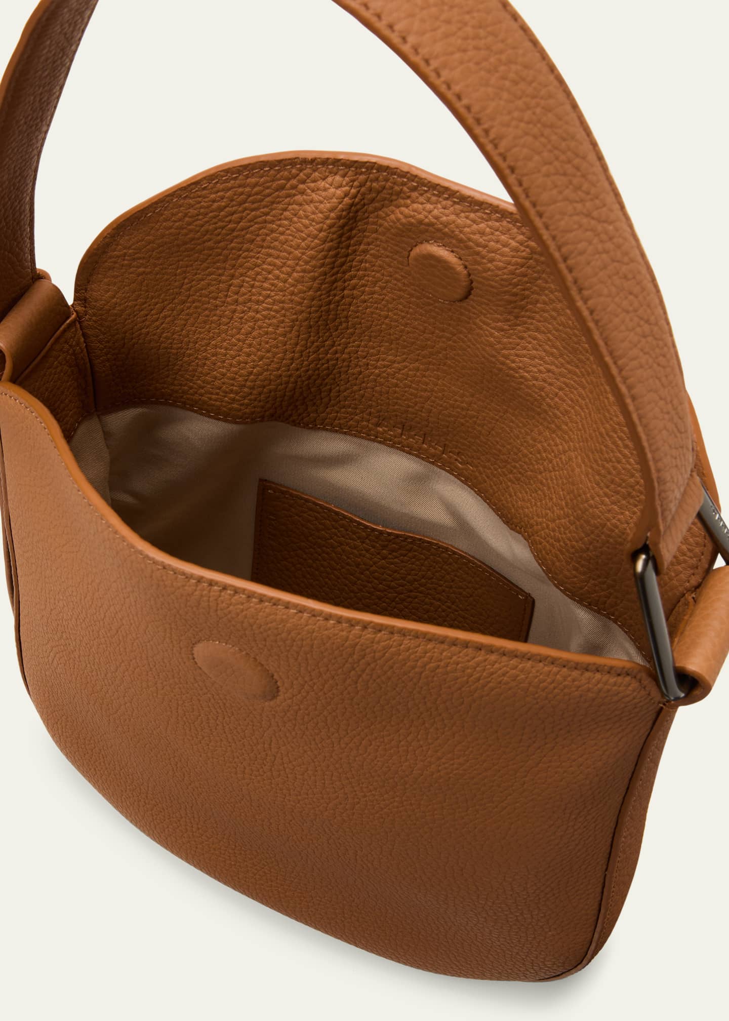 Akris Anna Little Leather Hobo Bag Image 4 of 5