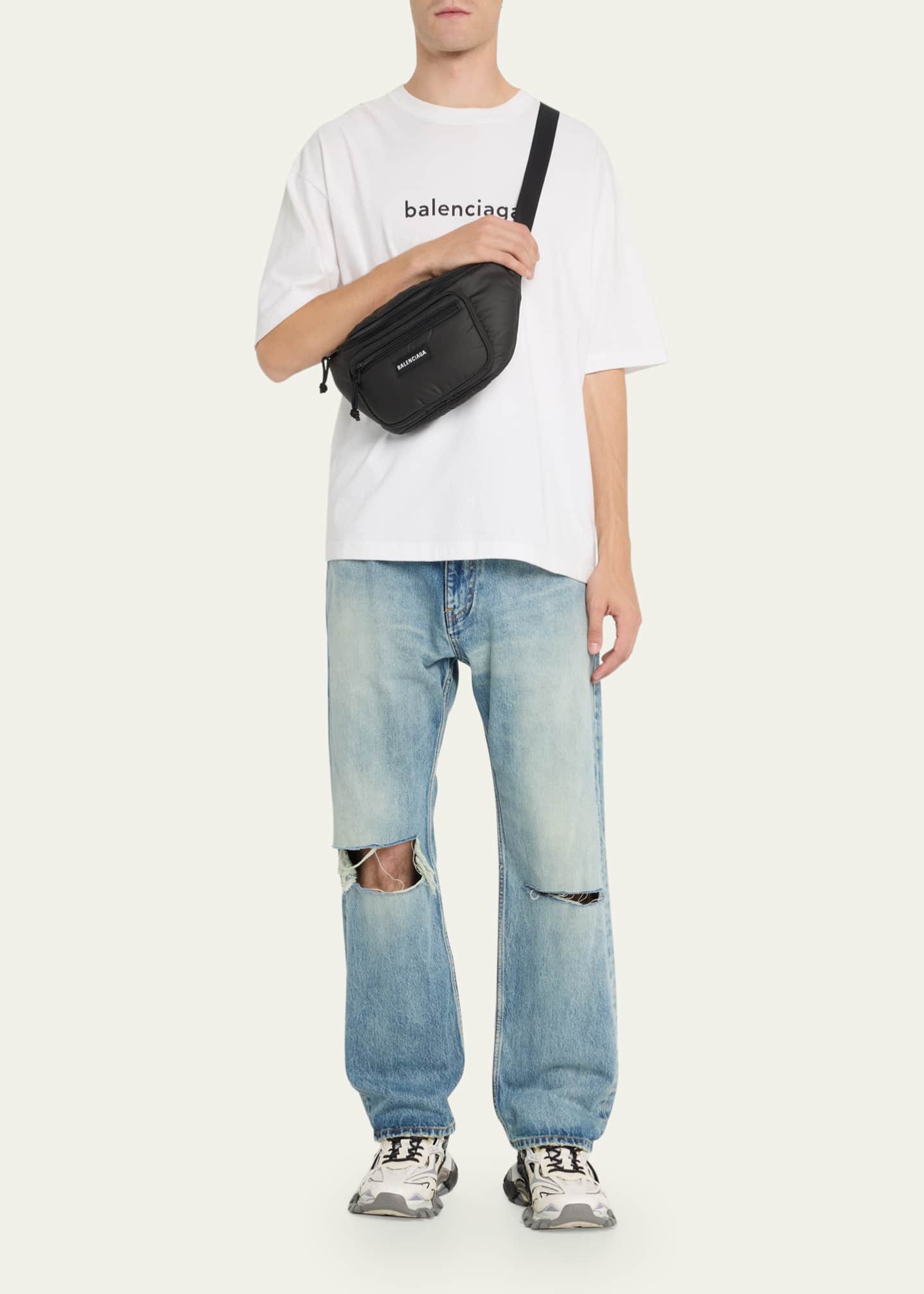 Balenciaga fanny pack men store