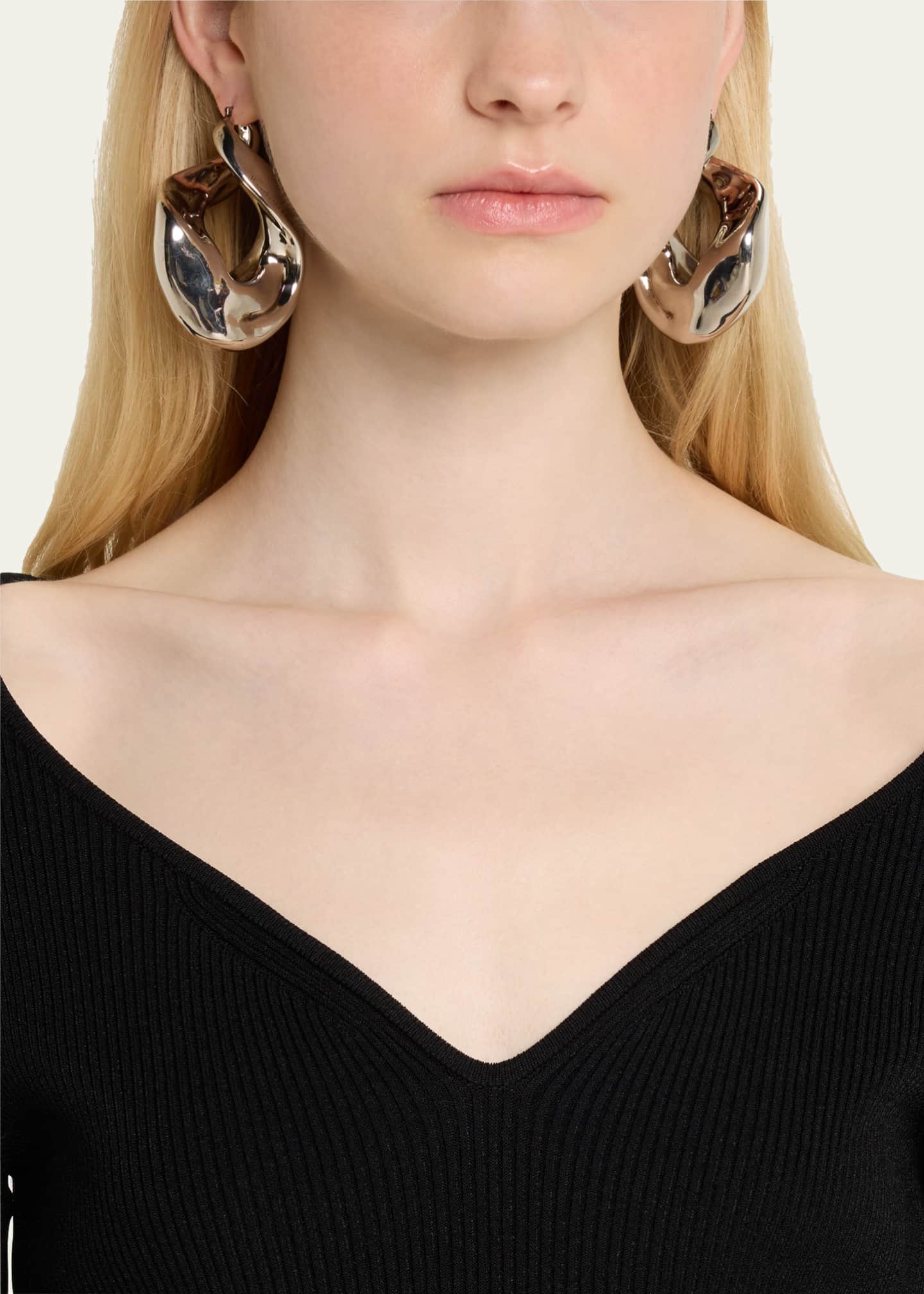 Alexander mcqueen earrings cheap