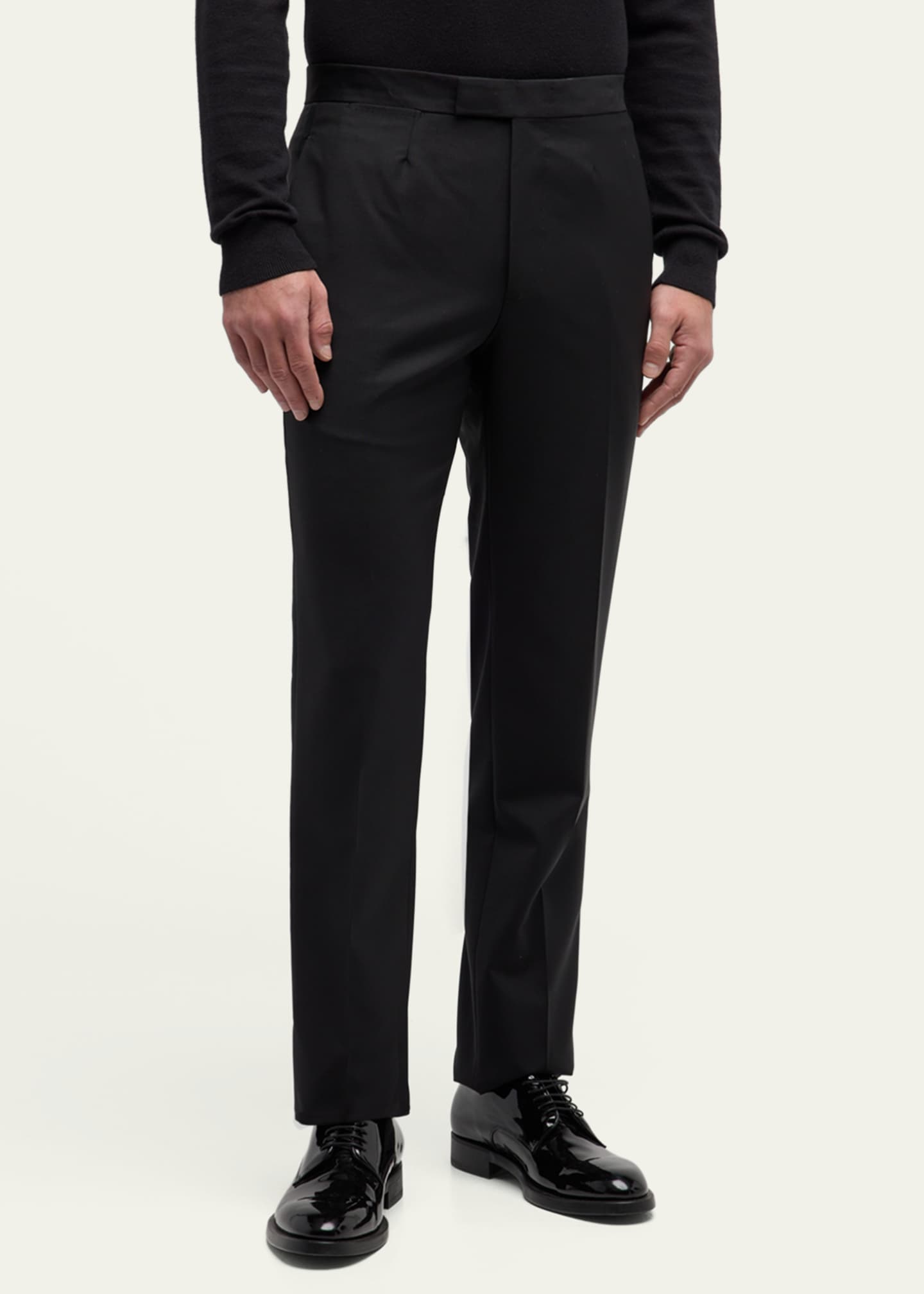 ZEGNA Men's Formal Wool-Mohair Pants - Bergdorf Goodman