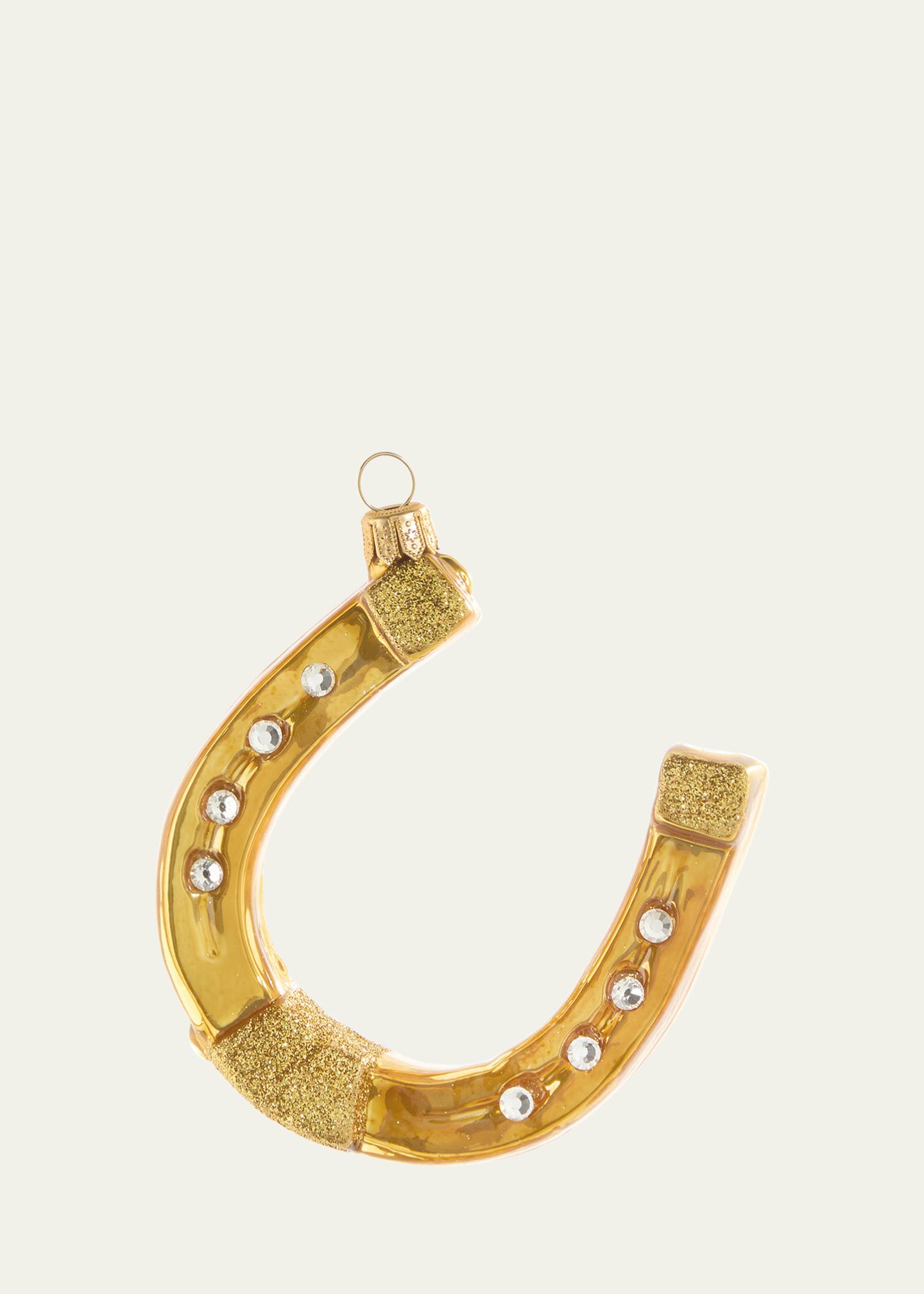 Bergdorf Goodman Horse Shoe Christmas Ornament - Bergdorf Goodman