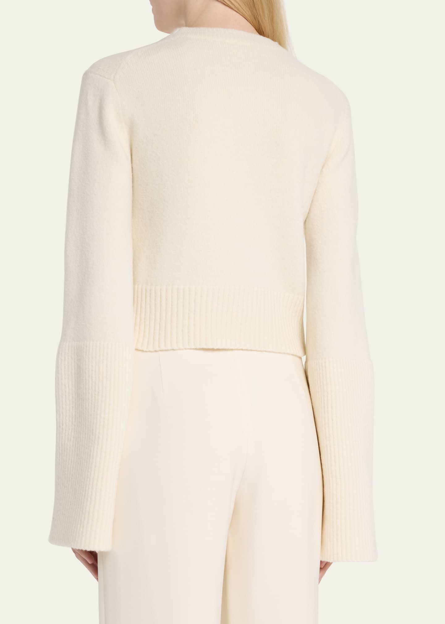 A.L.C. Clover Crewneck Wool Blend Sweater Bergdorf Goodman