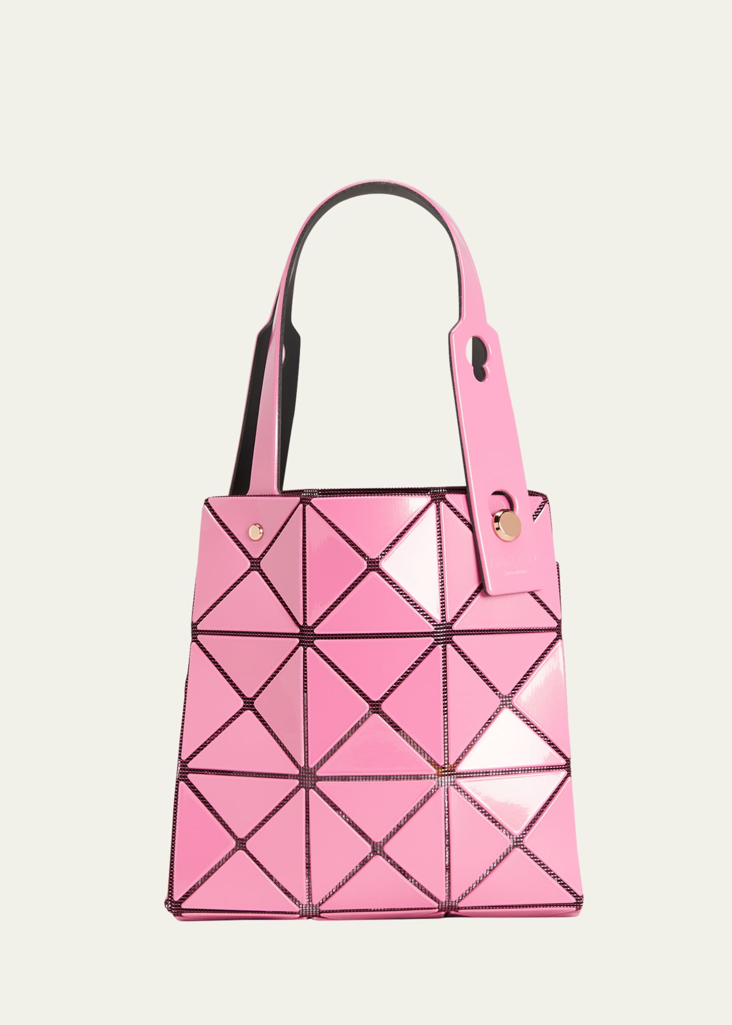 Palette Tote in White by Bao Bao Issey Miyake