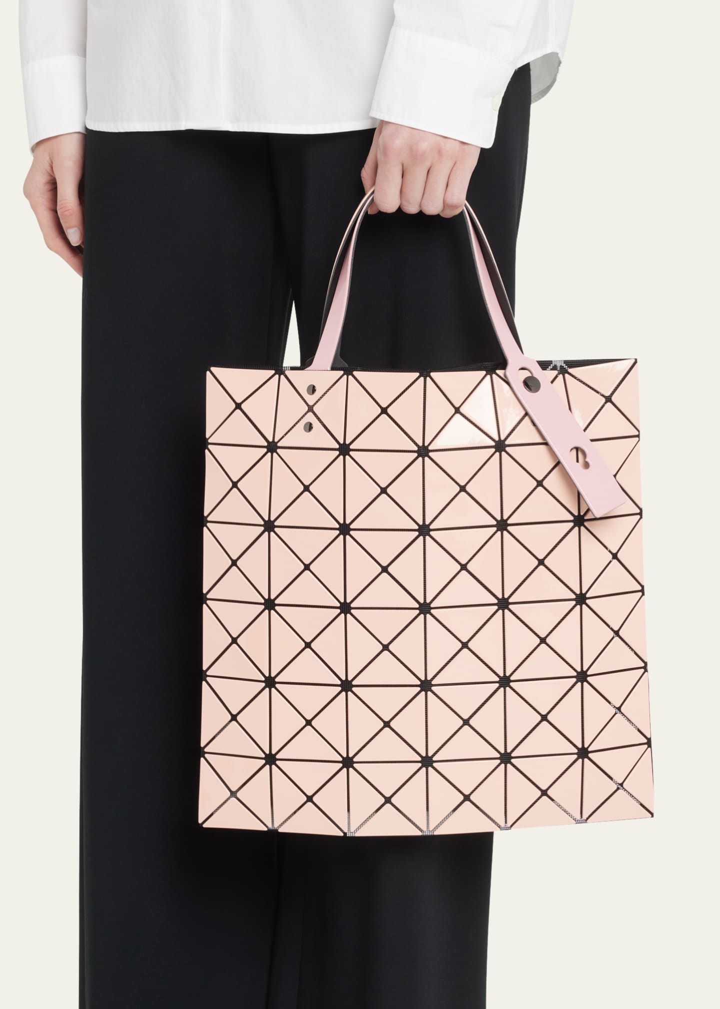 Lucent Glossy Geo Tote Bag