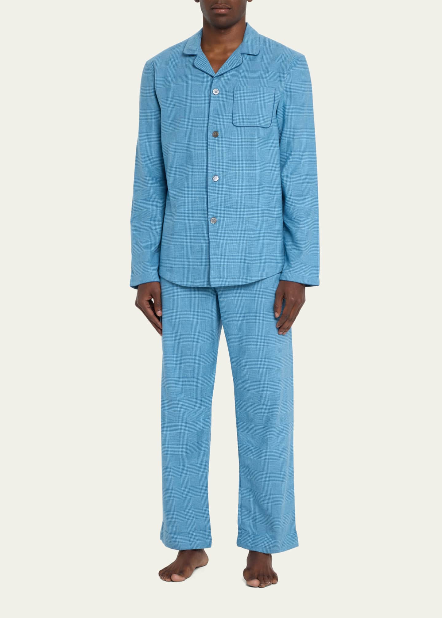 Mens two best sale piece pajama sets