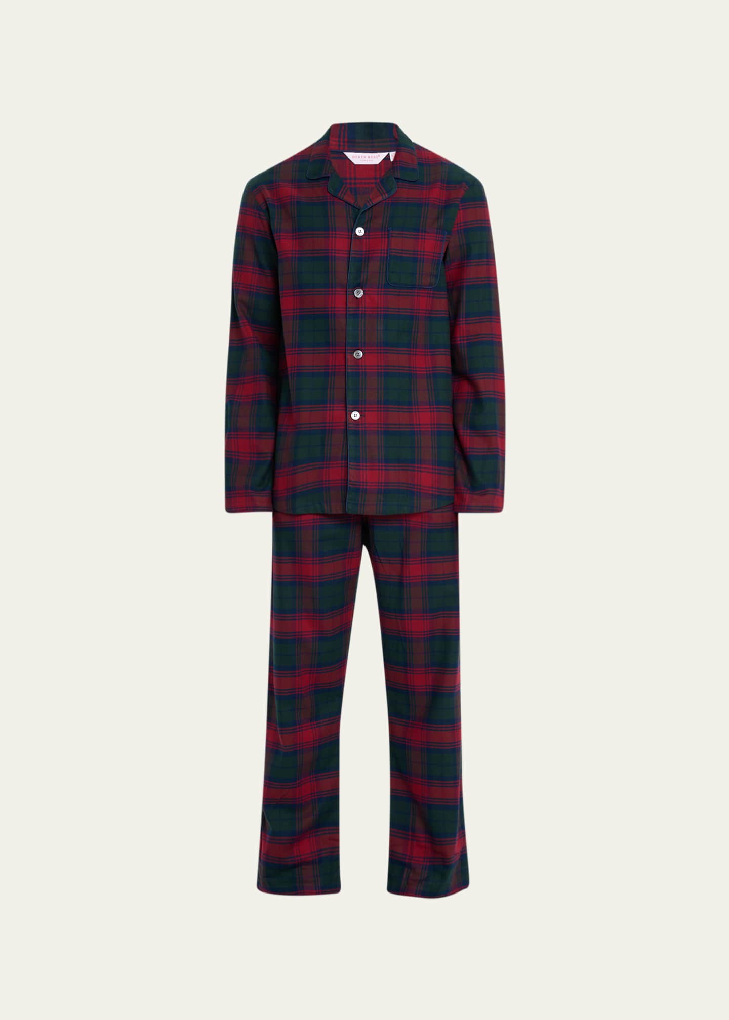 Two Piece Black Pajama Set