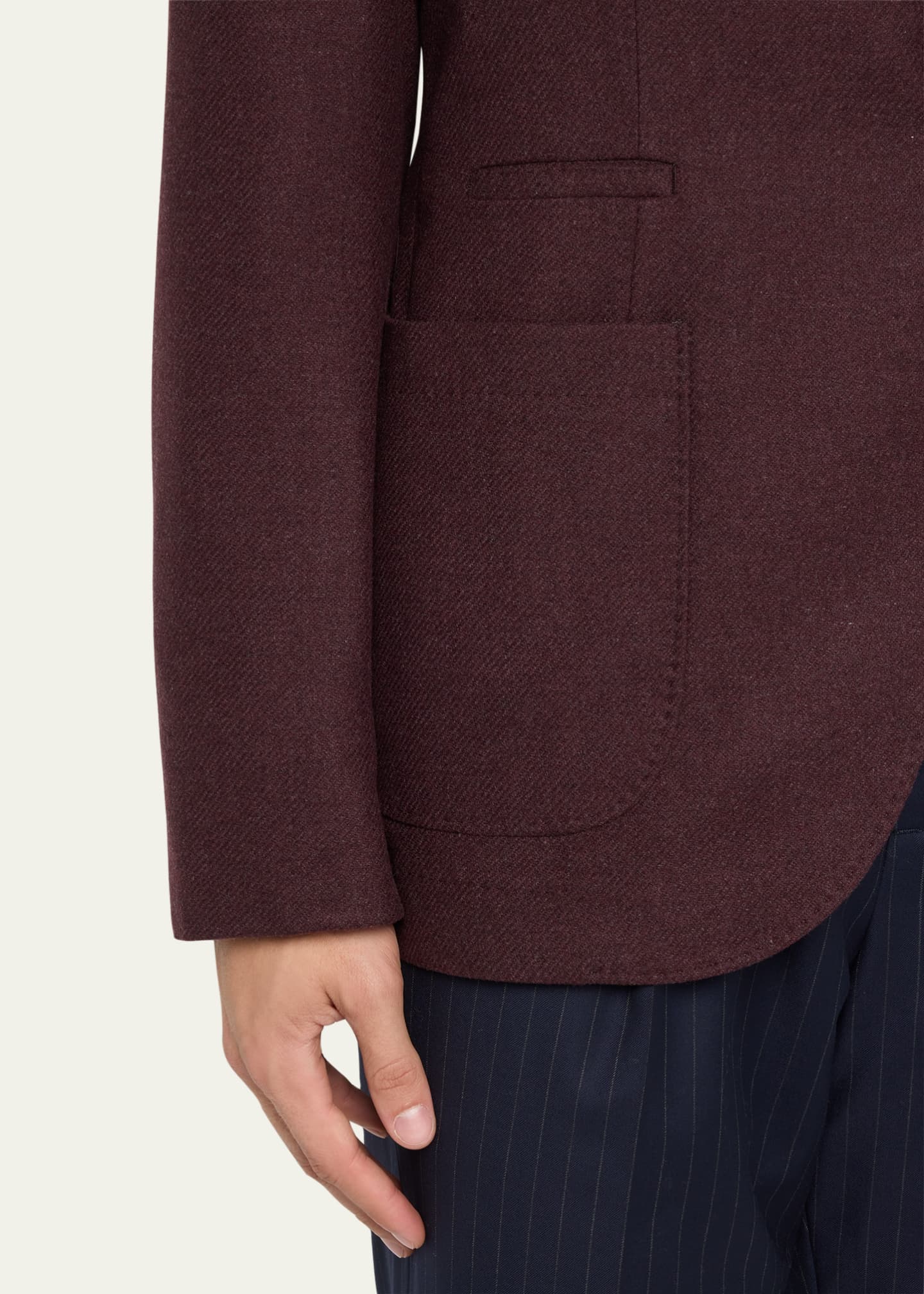 Brunello Cucinelli Men's Patch Pocket TwoButton Sport Coat Bergdorf Goodman