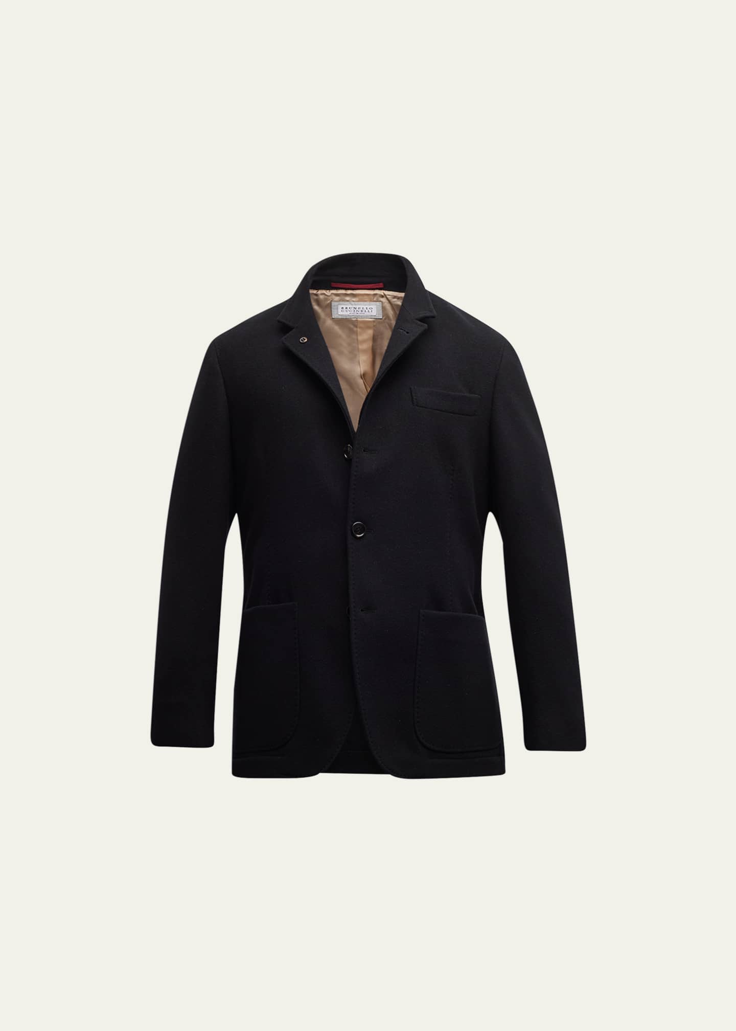 Brunello Cucinelli Men's Cashmere Three-Button Blazer - Bergdorf Goodman