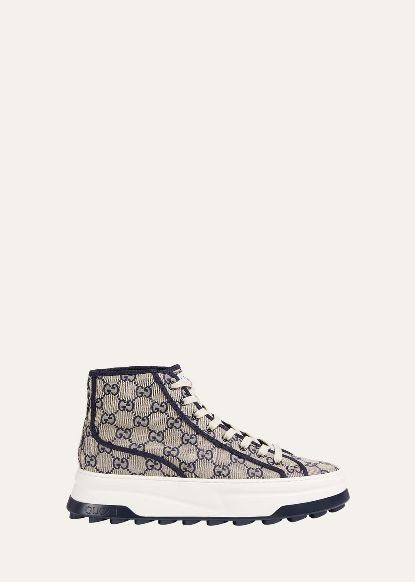 Gucci Men's Tennis Treck GG High-Top Sneakers - Bergdorf Goodman