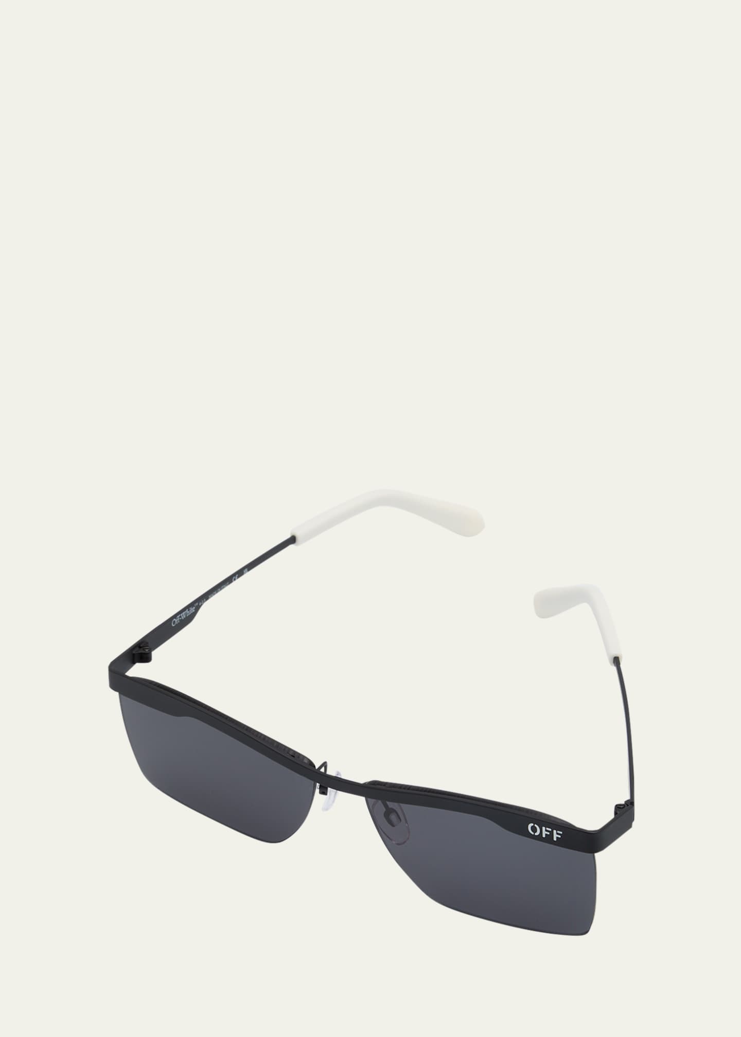 Off-White Rimini Metal Alloy & Plastic Aviator Sunglasses Image 5 of 5