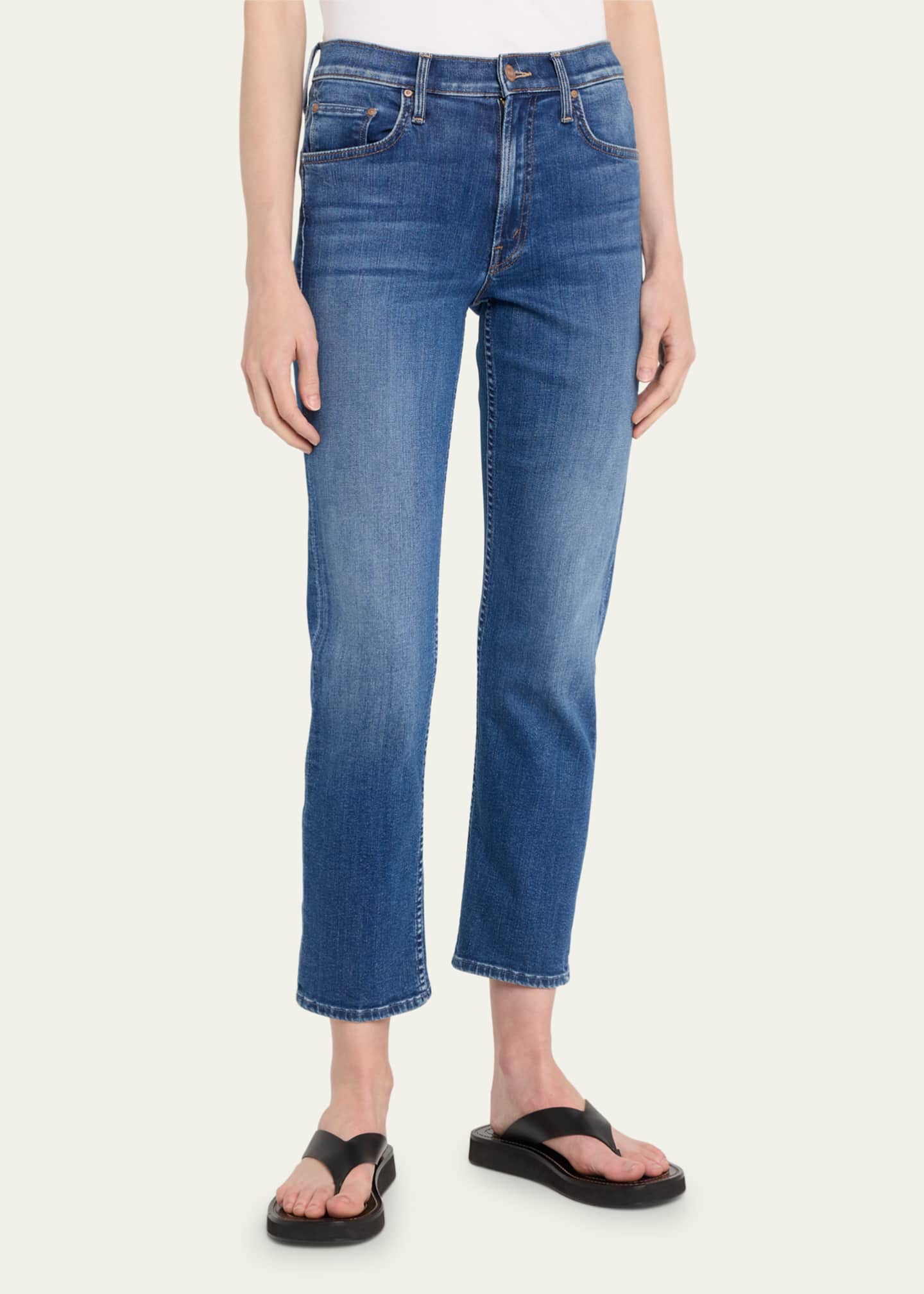 MOTHER The Mid-Rise Rider Ankle Jeans - Bergdorf Goodman