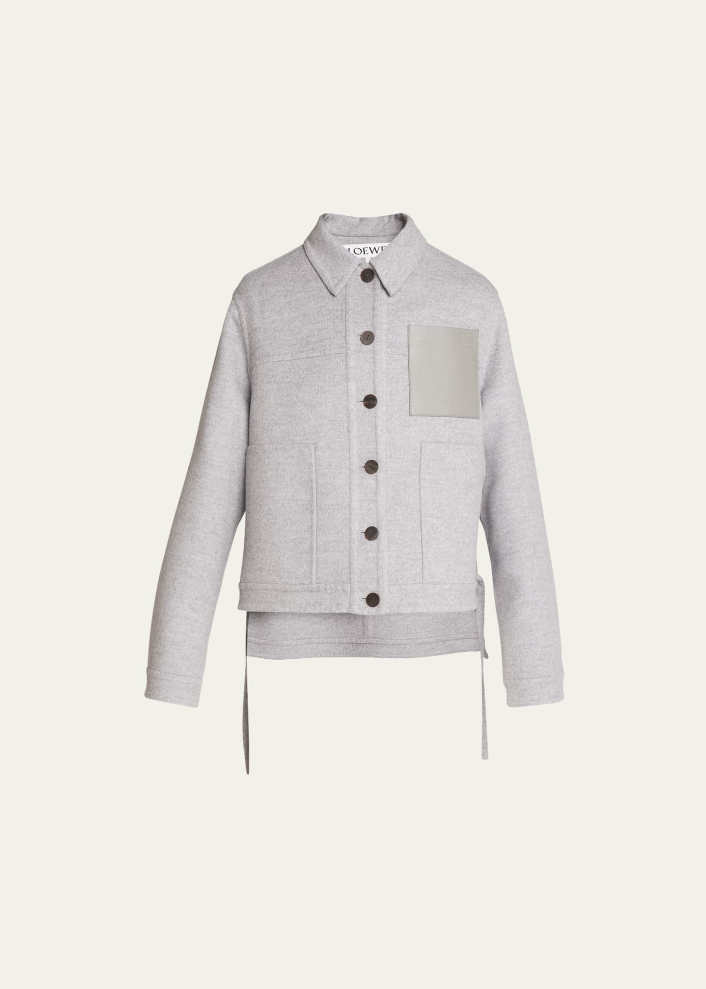Loewe Men's Anagram Workwear Jacket