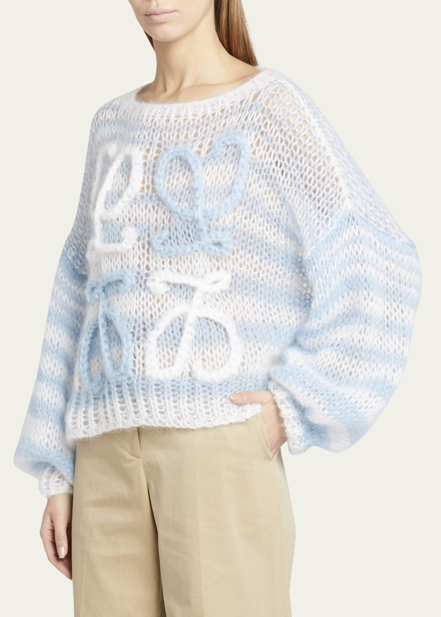 Loewe striped sweater discount