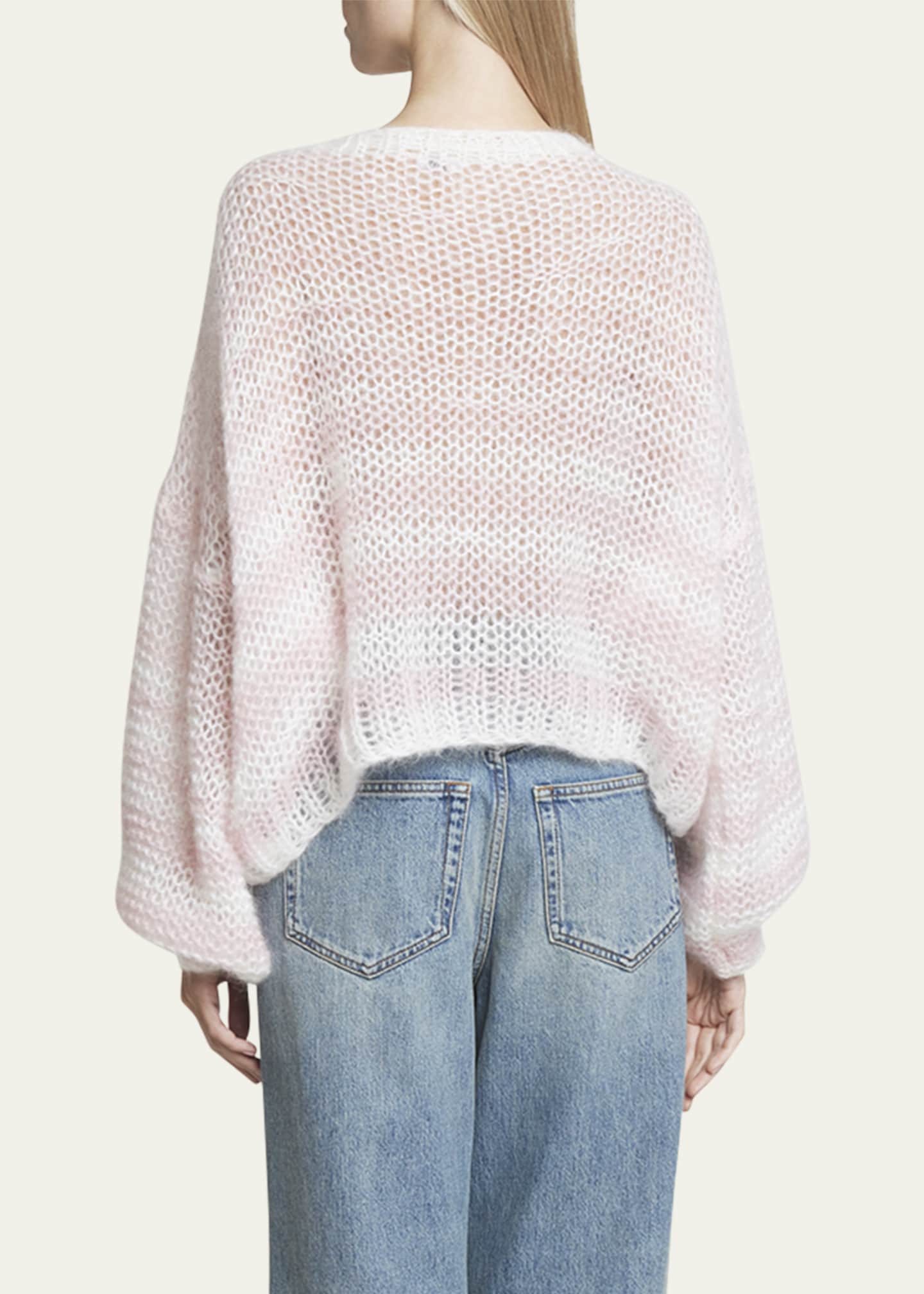 Loewe Striped Anagram Knit Sweater Image 3 of 5