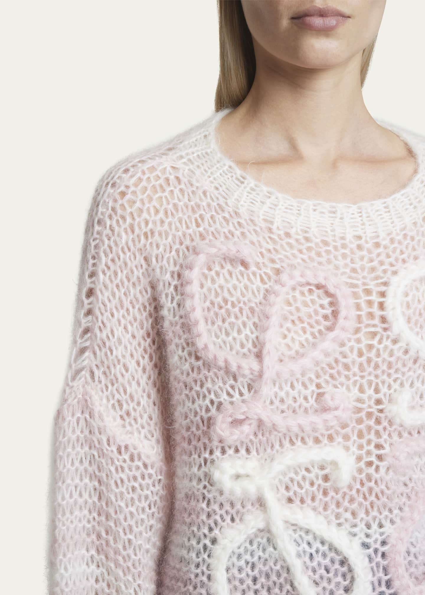 Loewe Striped Anagram Knit Sweater Image 5 of 5