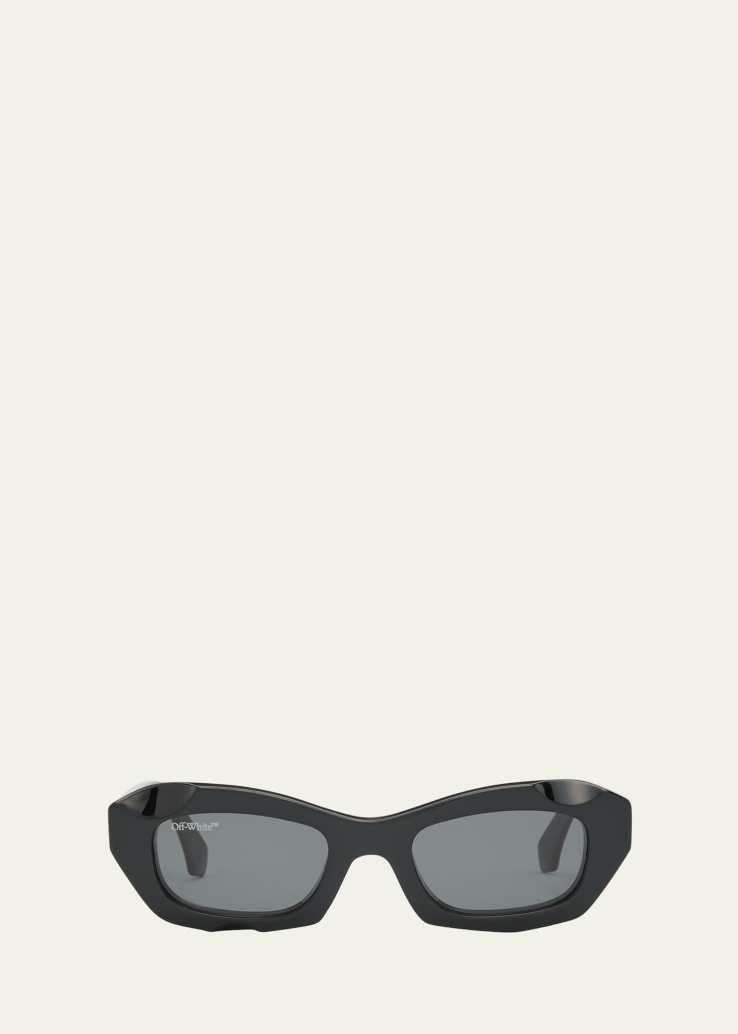 Off white rectangle sunglasses deals