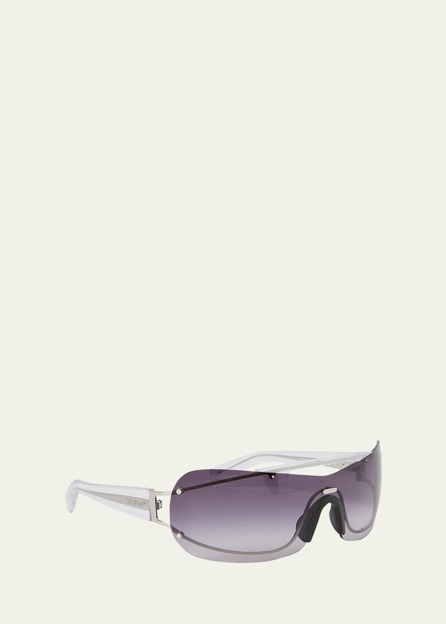 Off-White Men's Big Wharf Shield Sunglasses Image 2 of 5