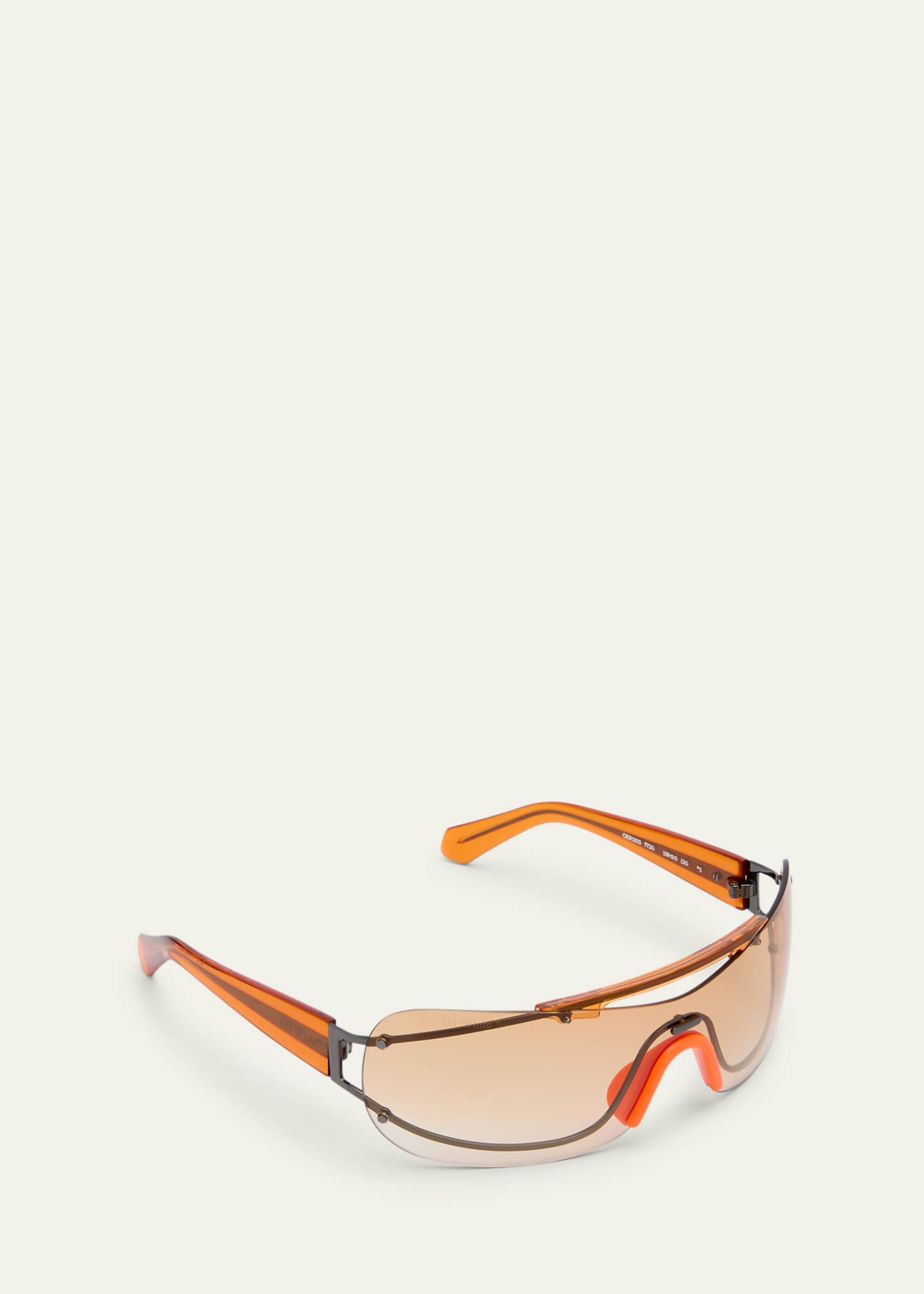 Off-White Men's Big Wharf Shield Sunglasses Image 3 of 5