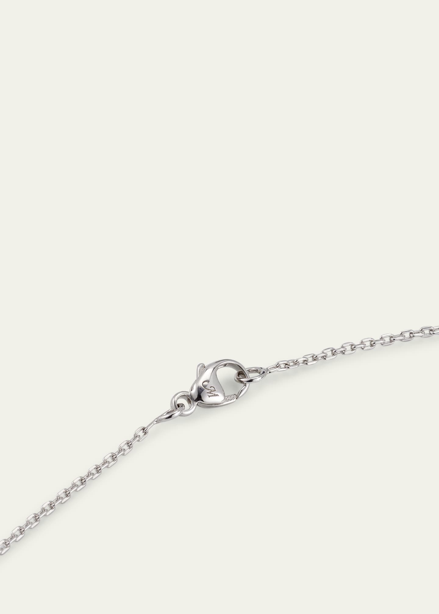 Monica Rich Kosann Charlotte Sterling Silver Locket Necklace Image 4 of 4