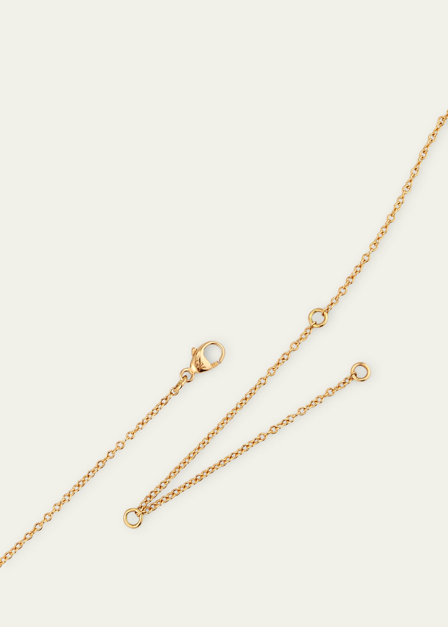 Monica Rich Kosann The Finn 18K Gold Locket Necklace Image 4 of 4