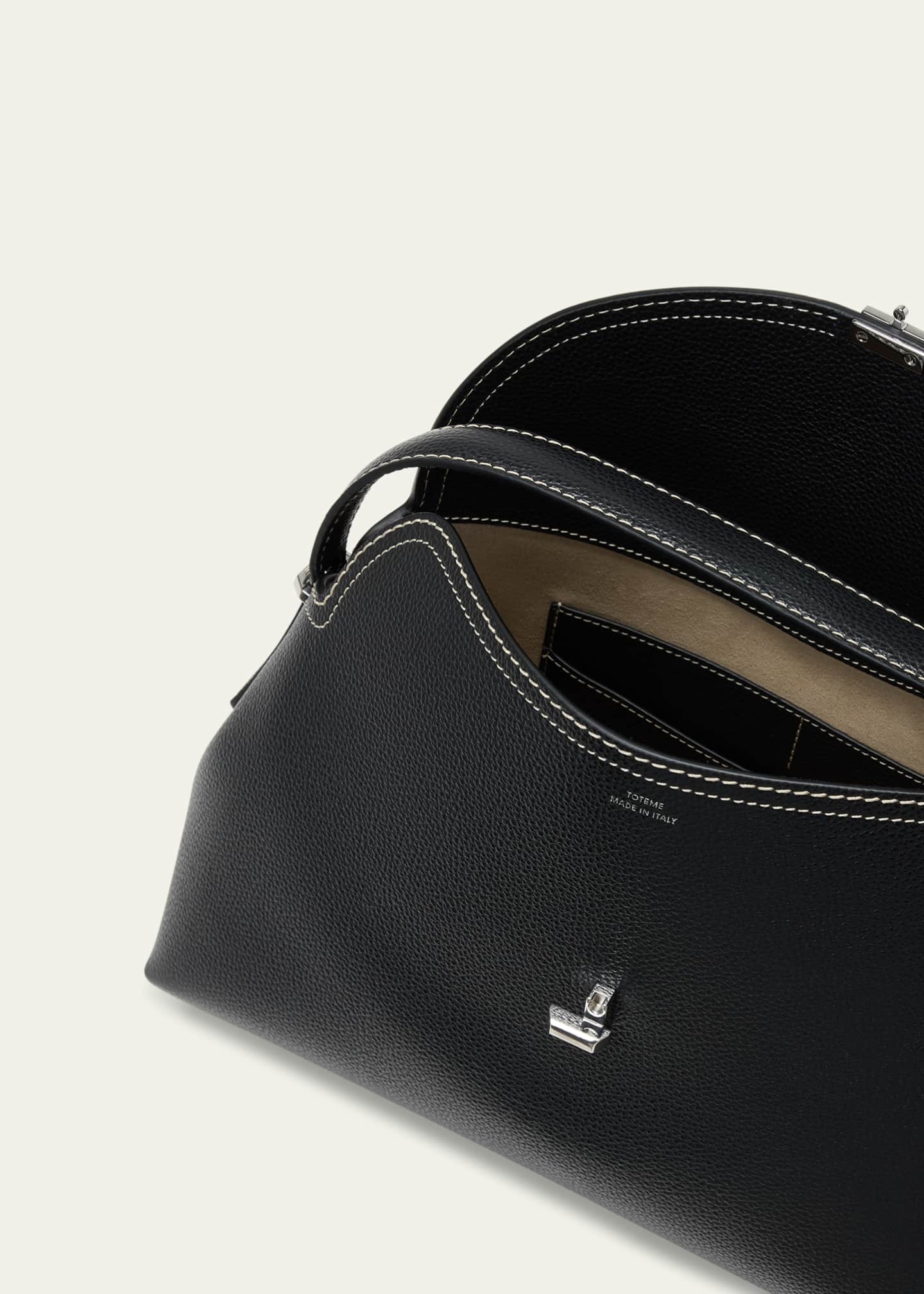 Toteme T-Lock Top Handle Bag in Pebble Grain Leather Image 4 of 5