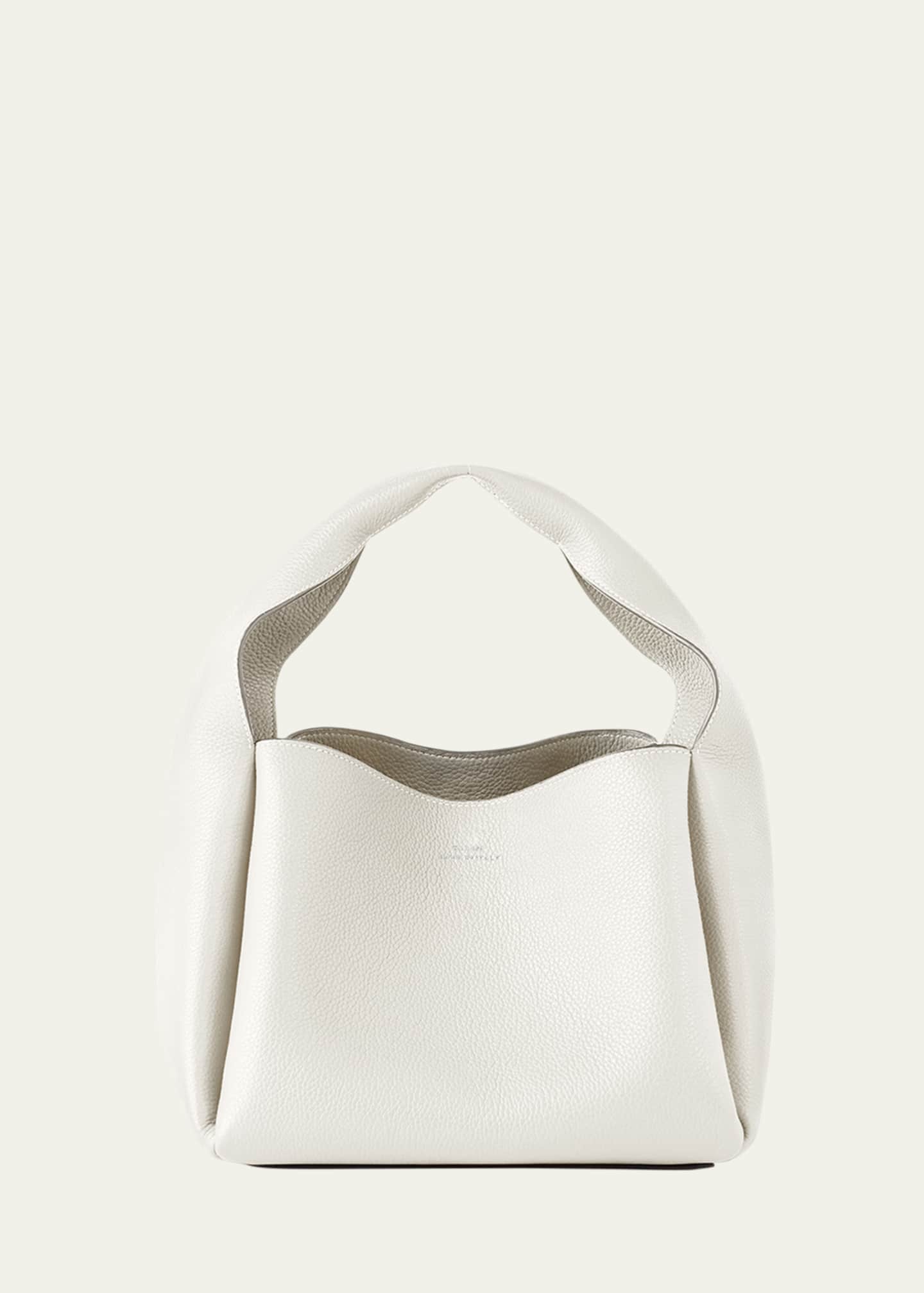 Bucket Bag in Pebble Grain Leather