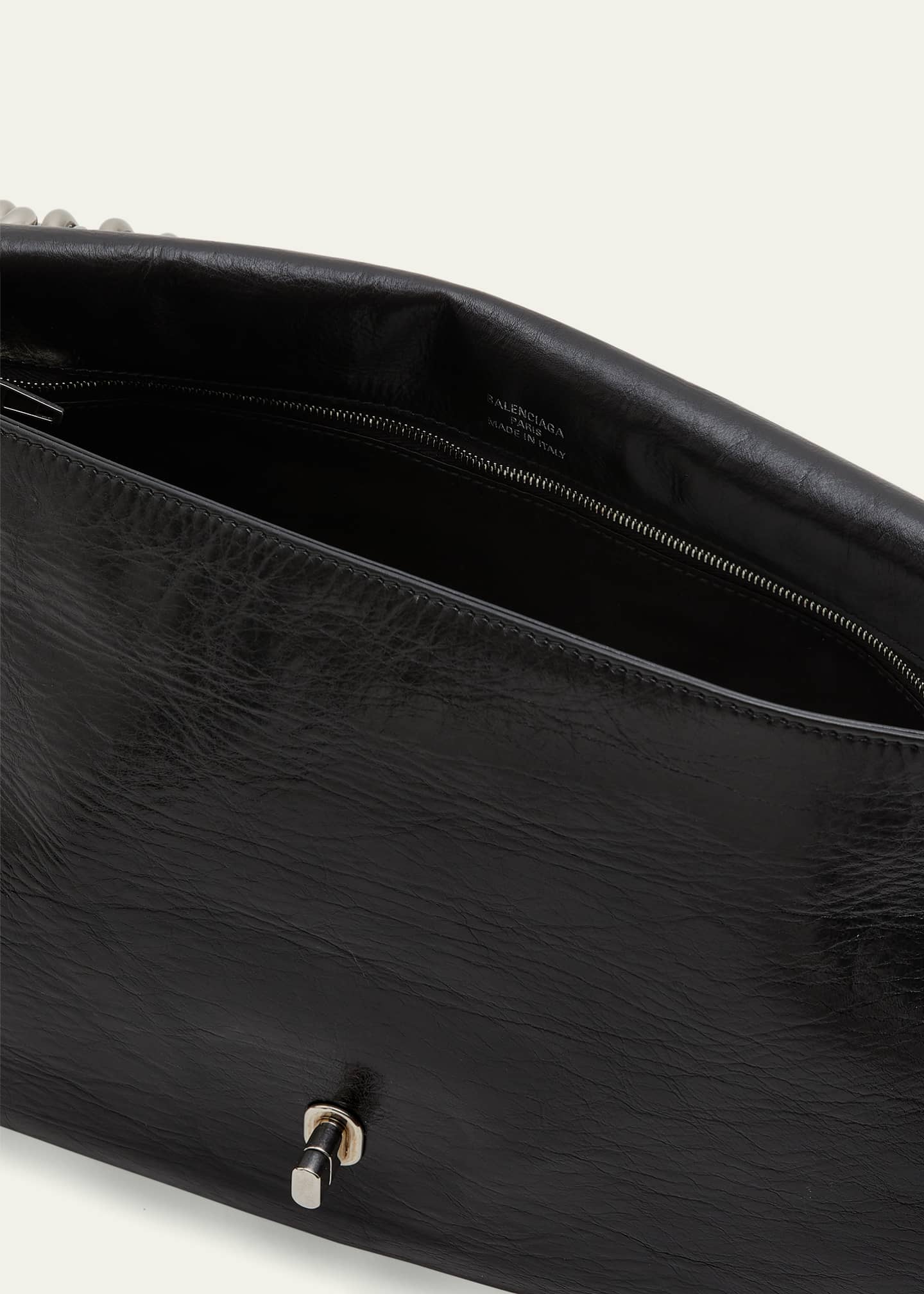Balenciaga Large Flap Leather Shoulder Bag - Bergdorf Goodman