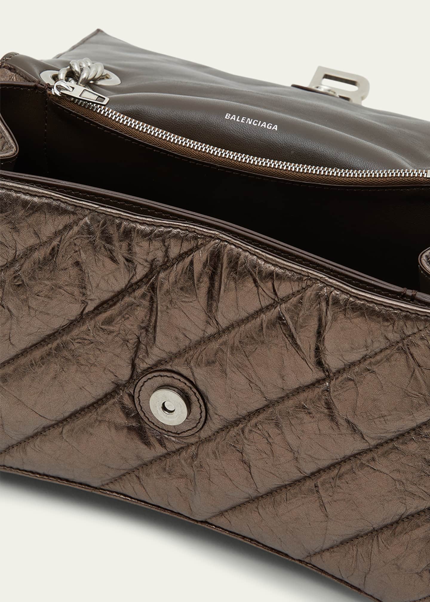 Balenciaga Crush Medium Black Crossbody & Shoulder Bags main image 1
