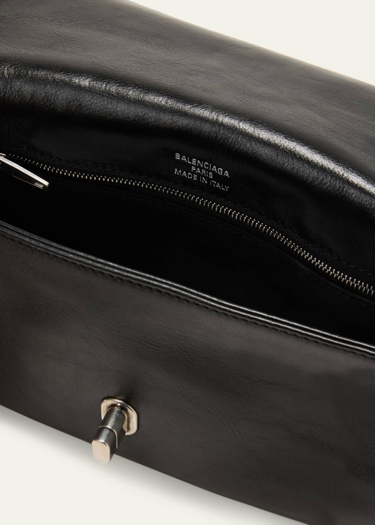 Balenciaga Small Napa Leather Chain Shoulder Bag Image 4 of 5
