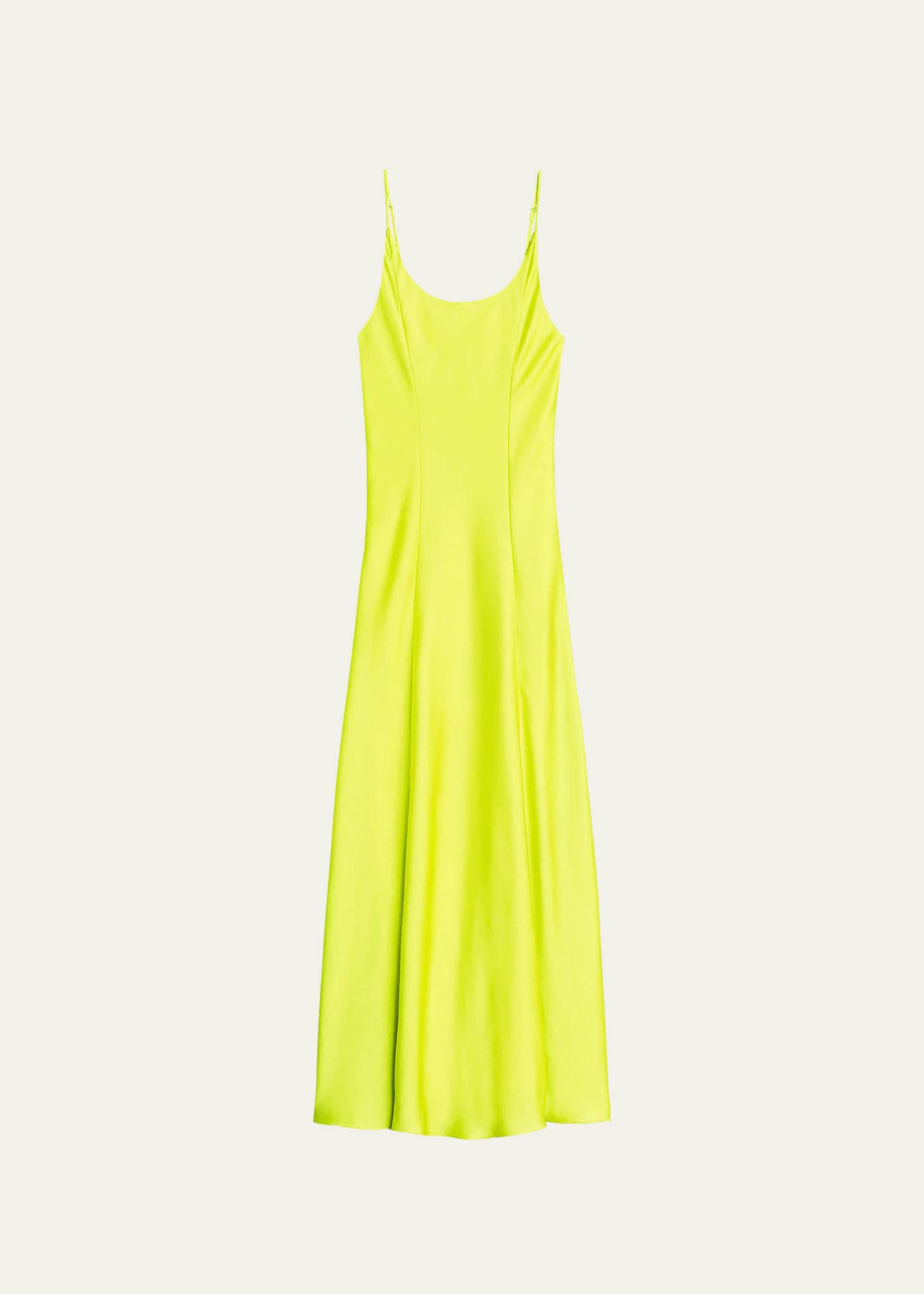 Delilah Satin Maxi Slip Dress Bergdorf Goodman