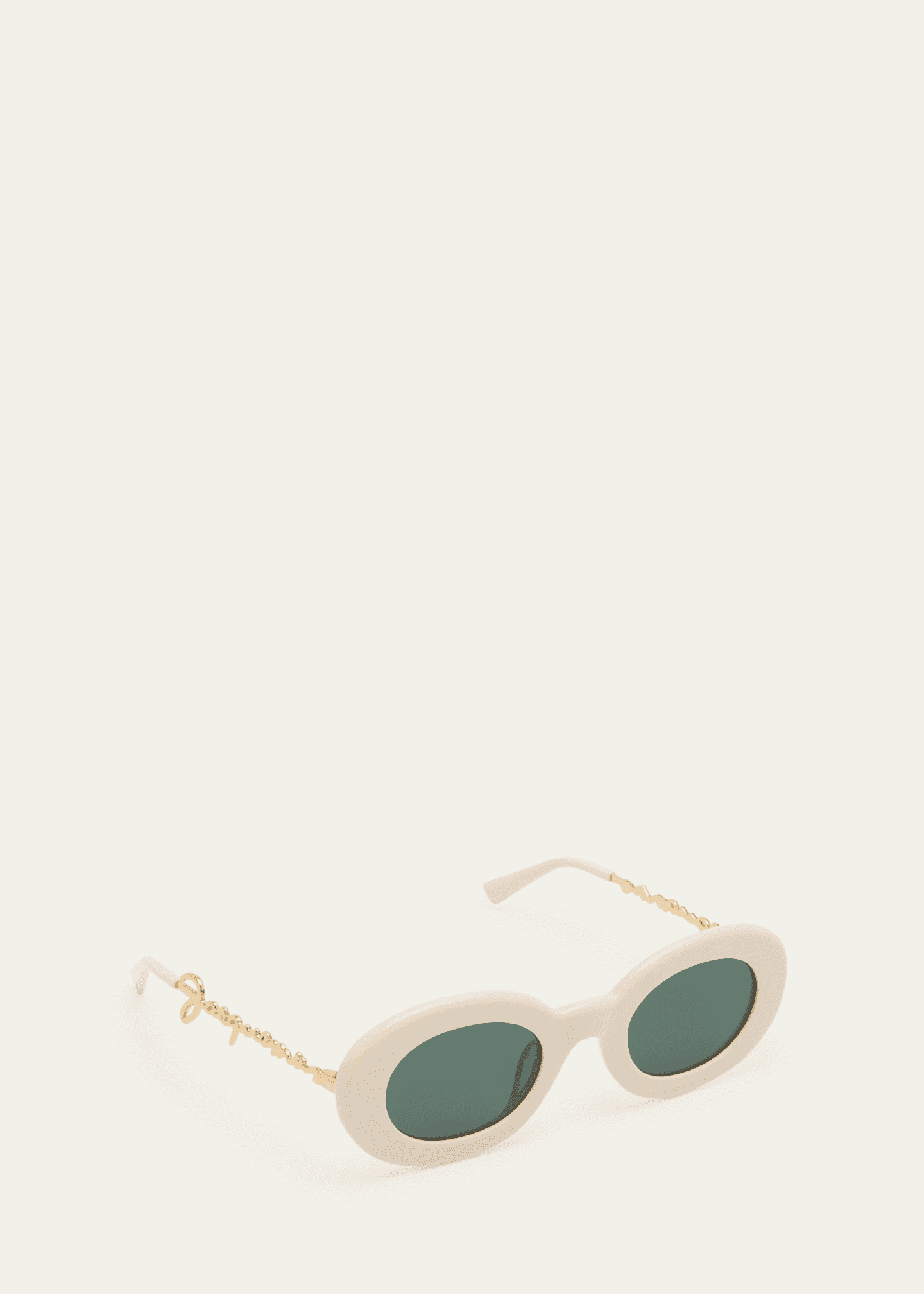 Jacquemus Les Lunettes Pralu Acetate & Metal Alloy Oval Sunglasses Image 2 of 4