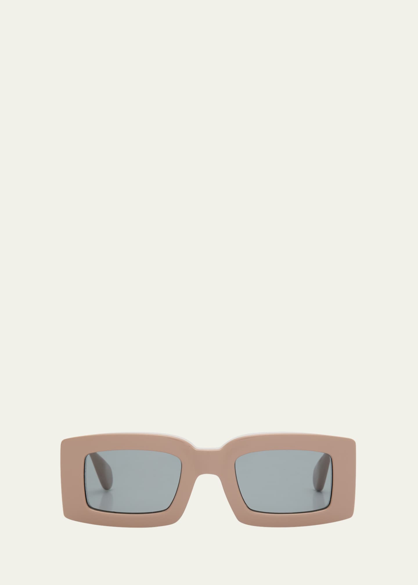Jacquemus Les Lunettes Tupi Nylon Rectangle Sunglasses Bergdorf