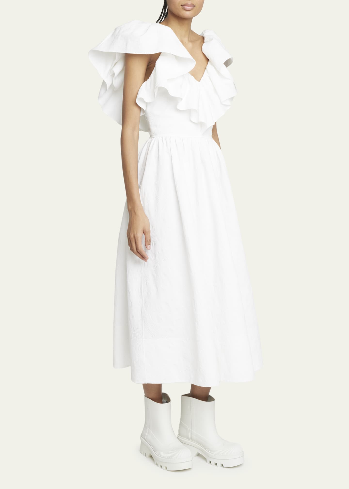 Chloe ruffle dress online