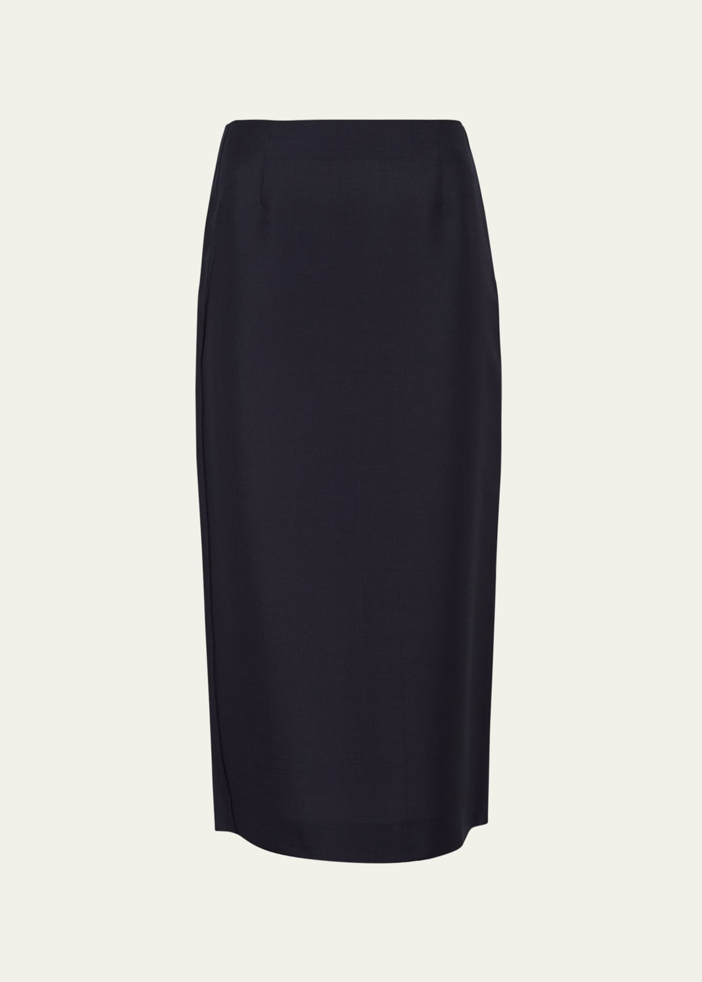Prada Mohair Pencil Midi Skirt Image 1 of 5