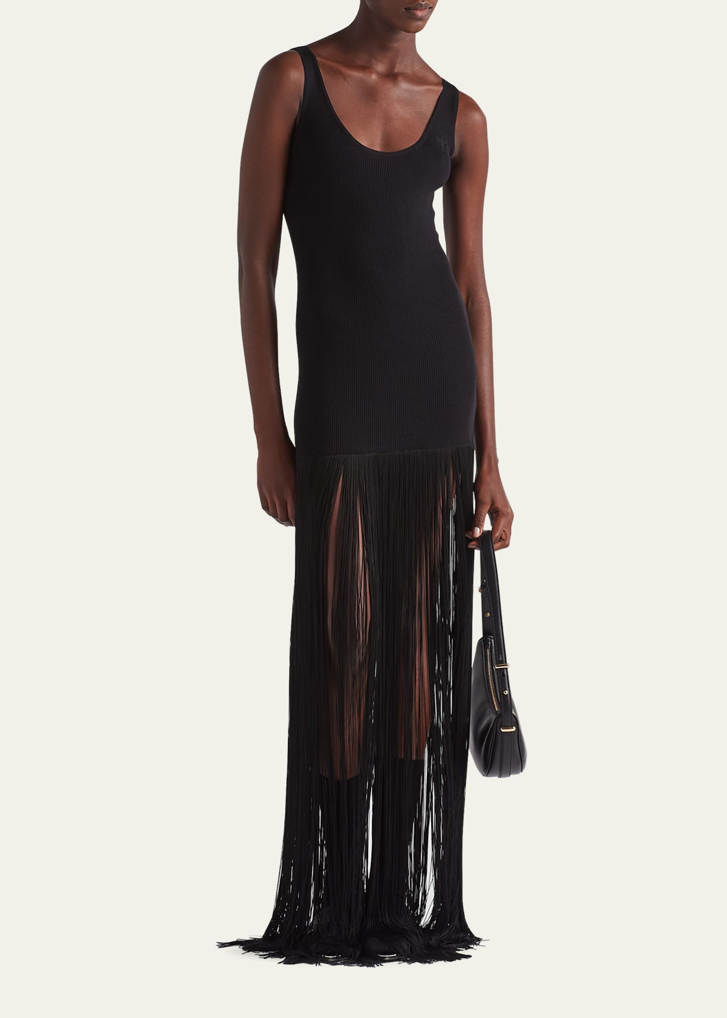 Prada fringe top