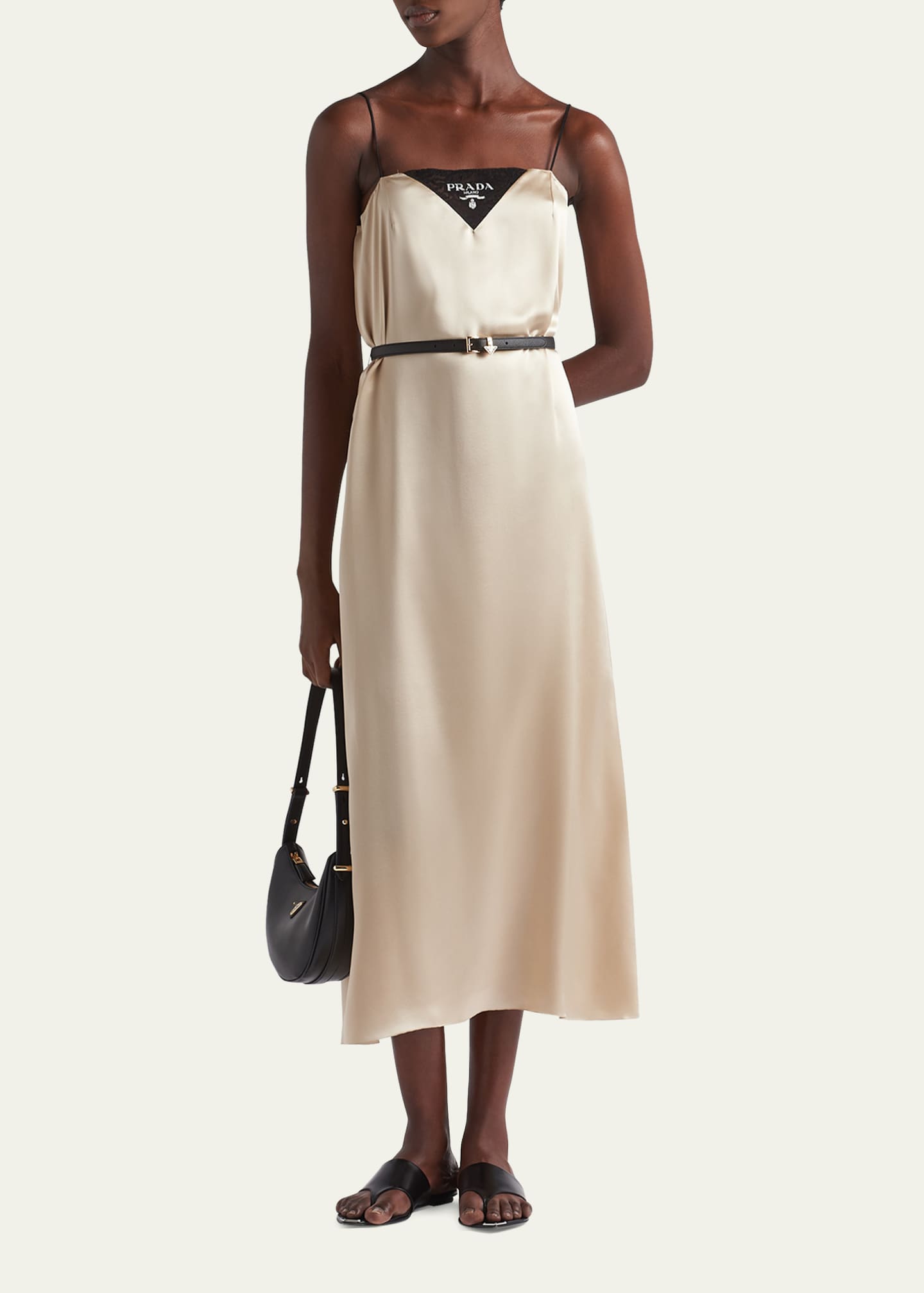 Prada hot sale silk dress