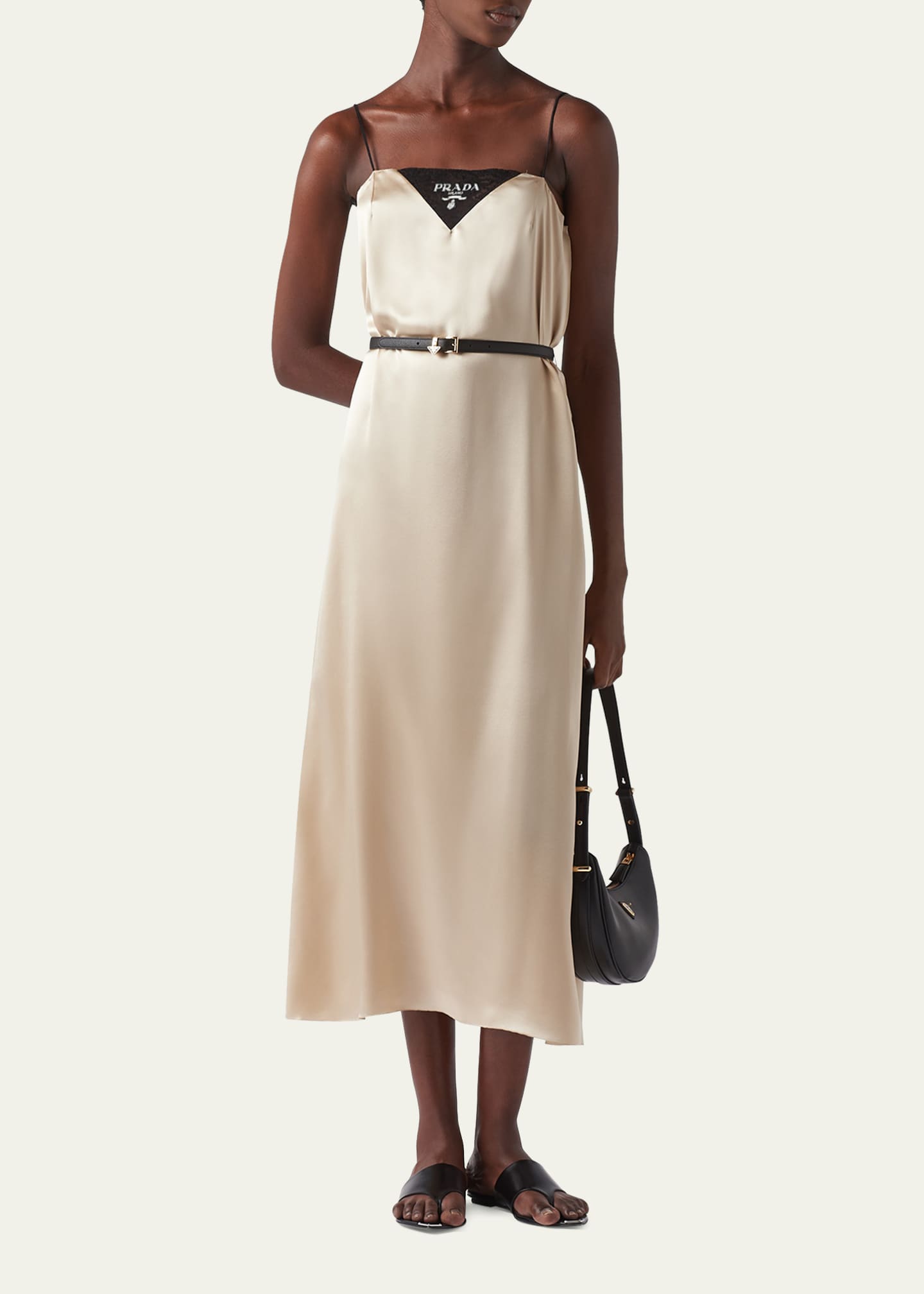 Prada hot sale silk dress