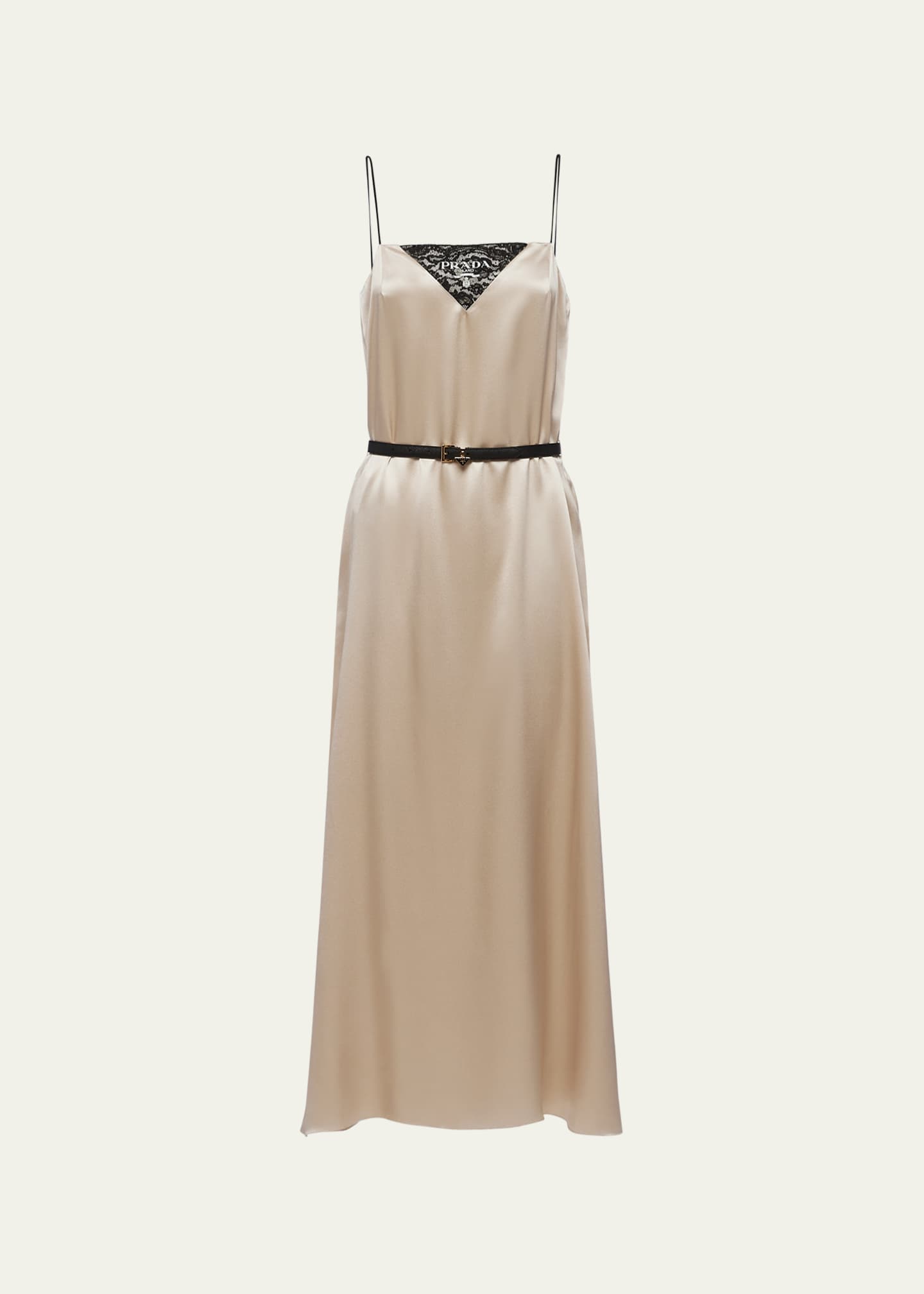 Shop Prada Silk Dress