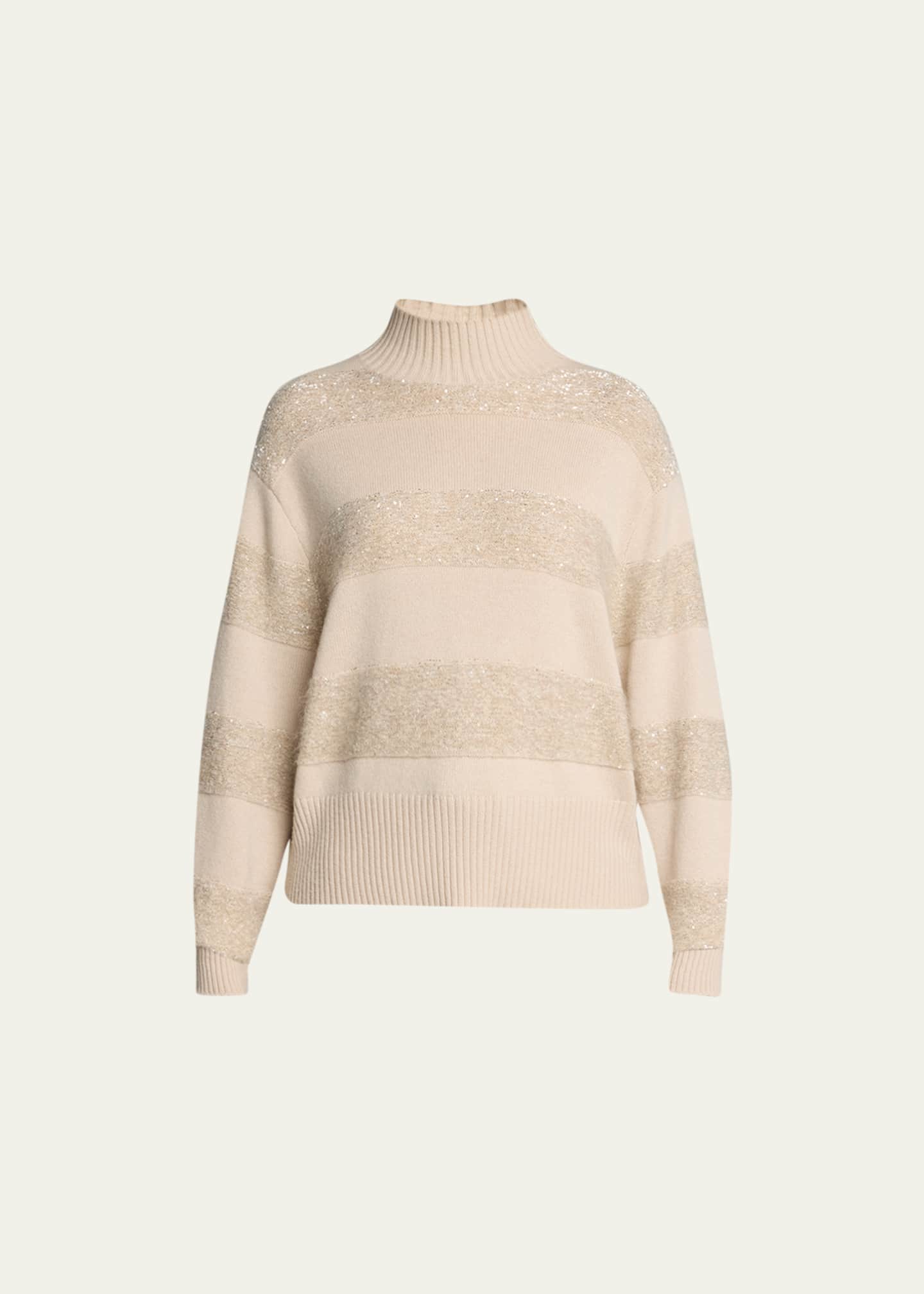 Brunello cucinelli sequin sweater on sale