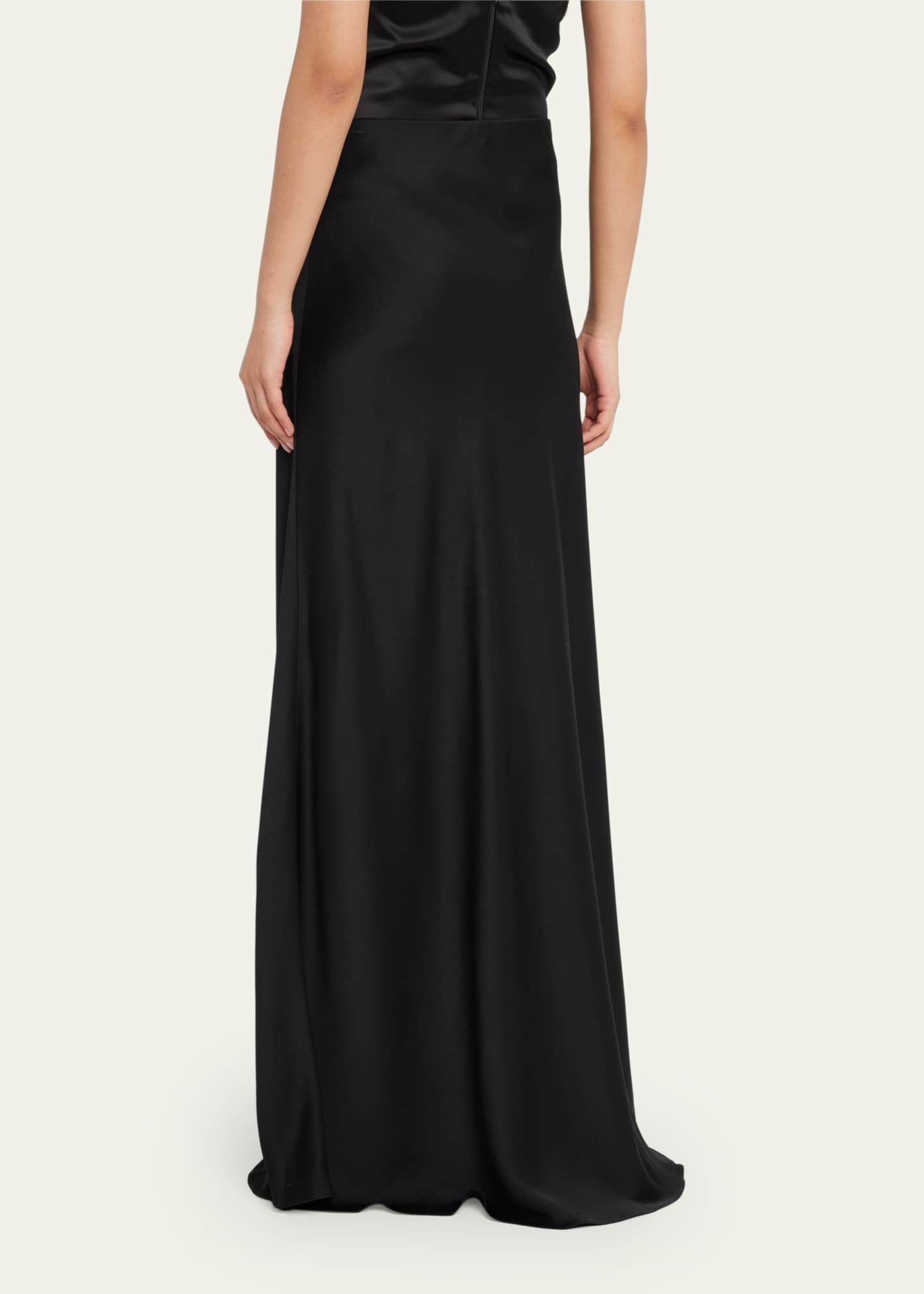 Brunello Cucinelli Satin Bias Maxi Skirt Bergdorf Goodman