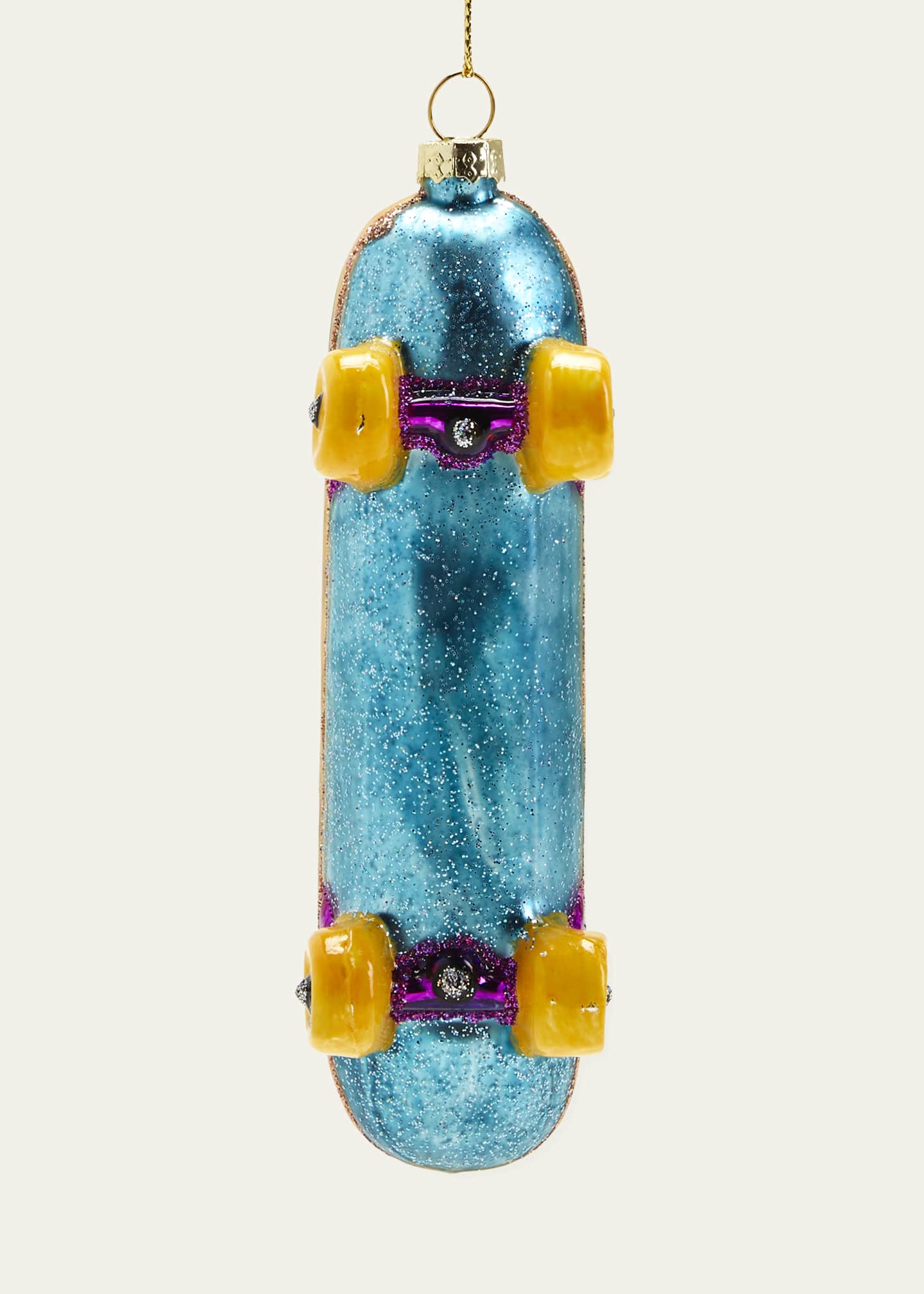 Skateboard Christmas Ornament 
