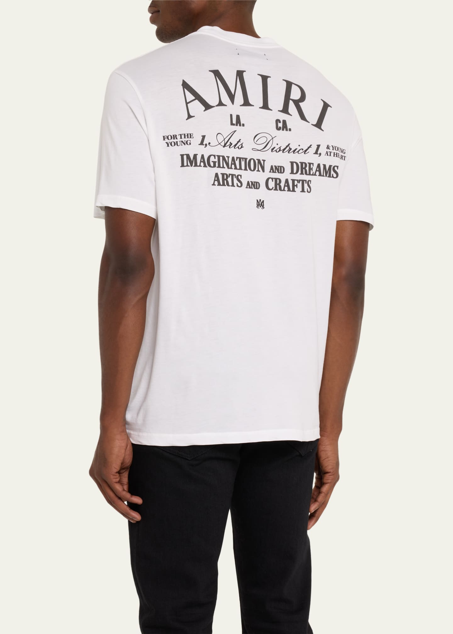 Shop Amiri Arts District Logo T-Shirt